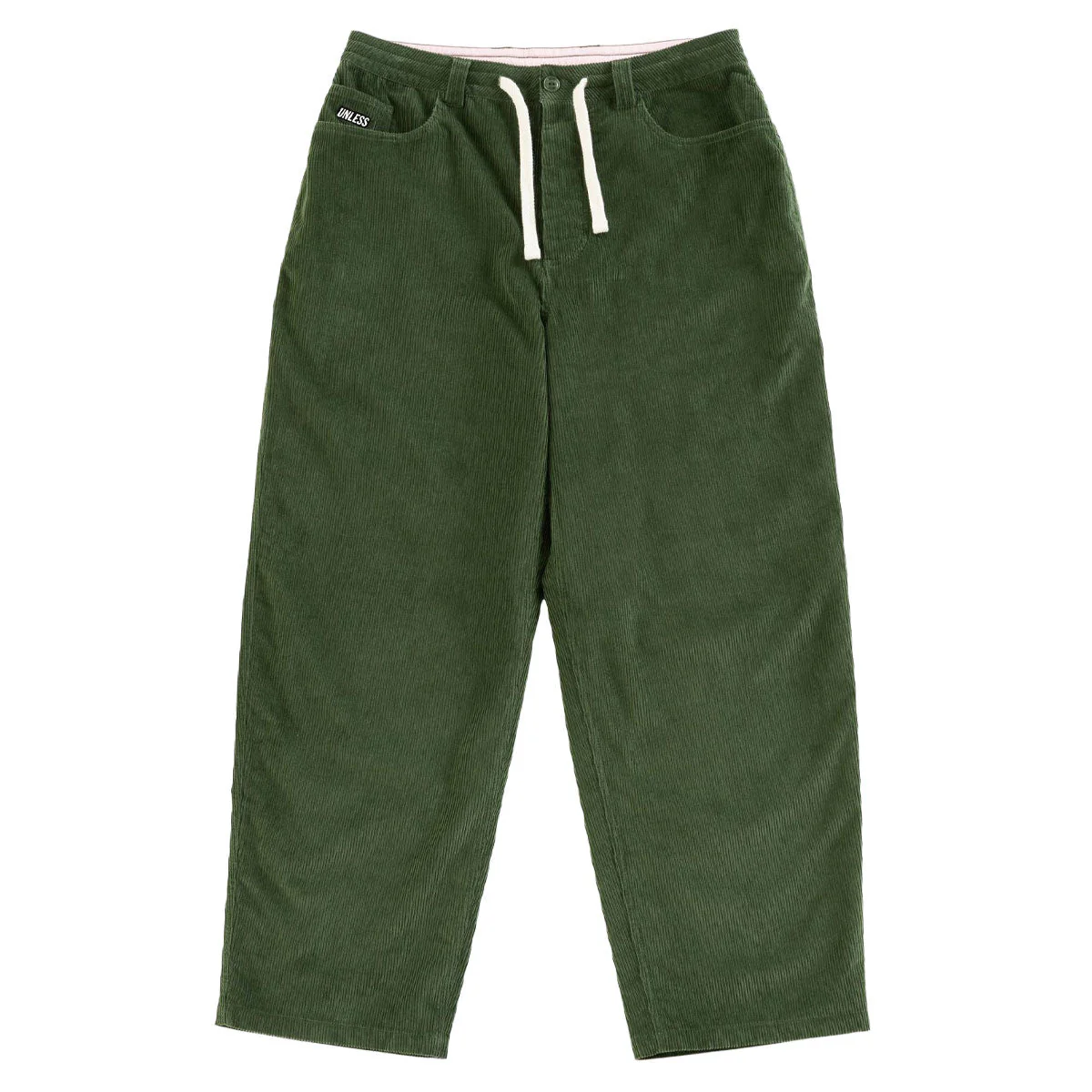 Unless Baggy Cord Pants - Black Forest