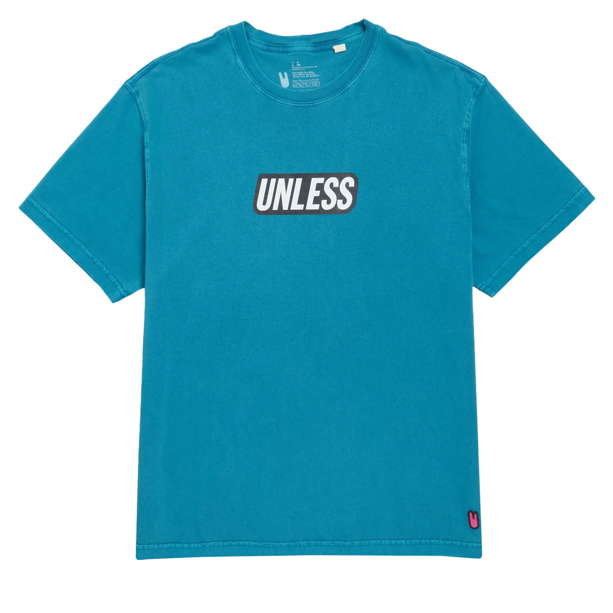 Unless Candy Bar T-Shirt - Blue Danube Washed