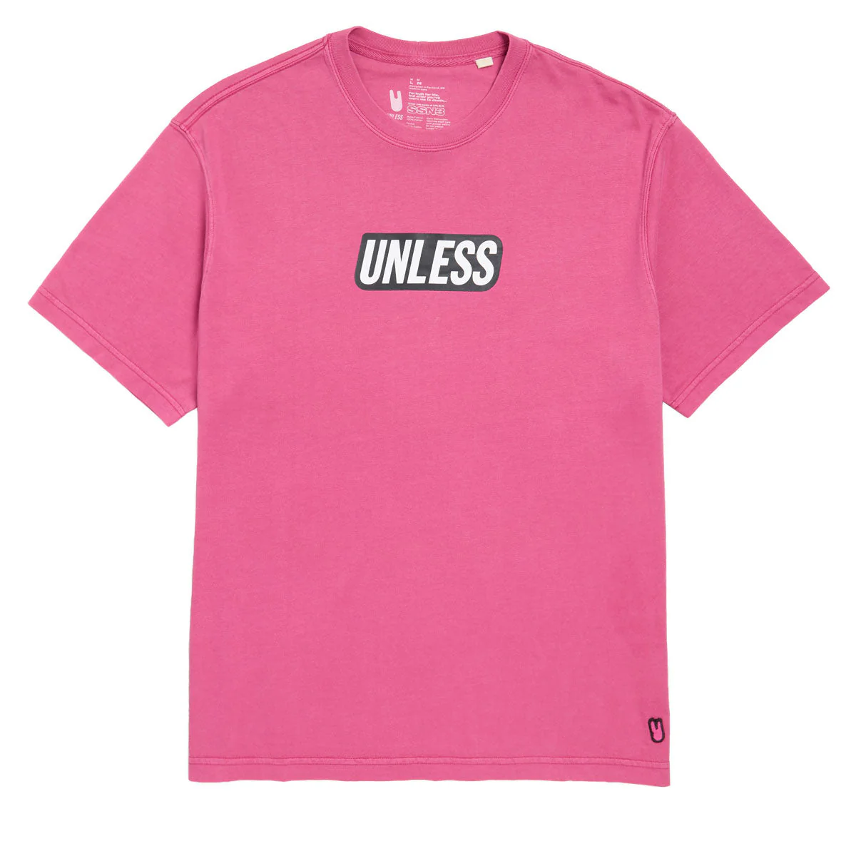 Unless Candy Bar T-Shirt - Pink Washed