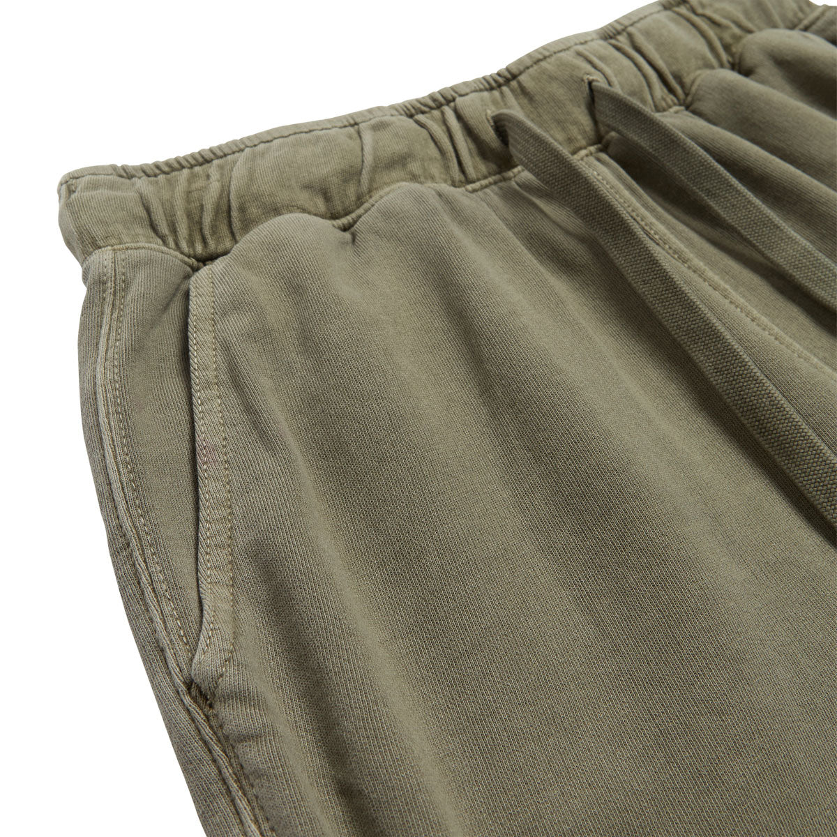 Unless Essentials 6" Shorts - Olive Washed - Image 3