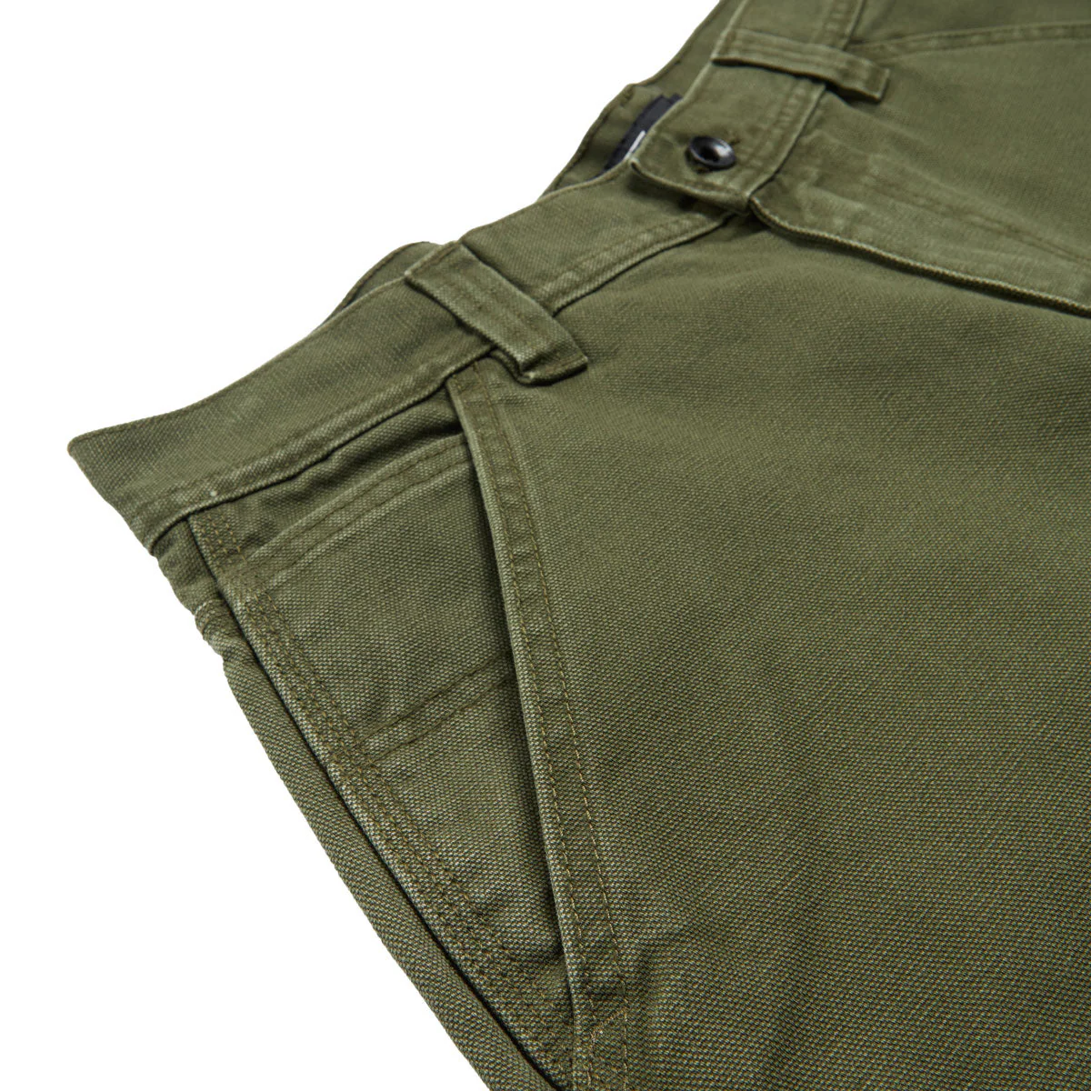 Vans Chore Loose Shorts - Mossy Olive - Image 5