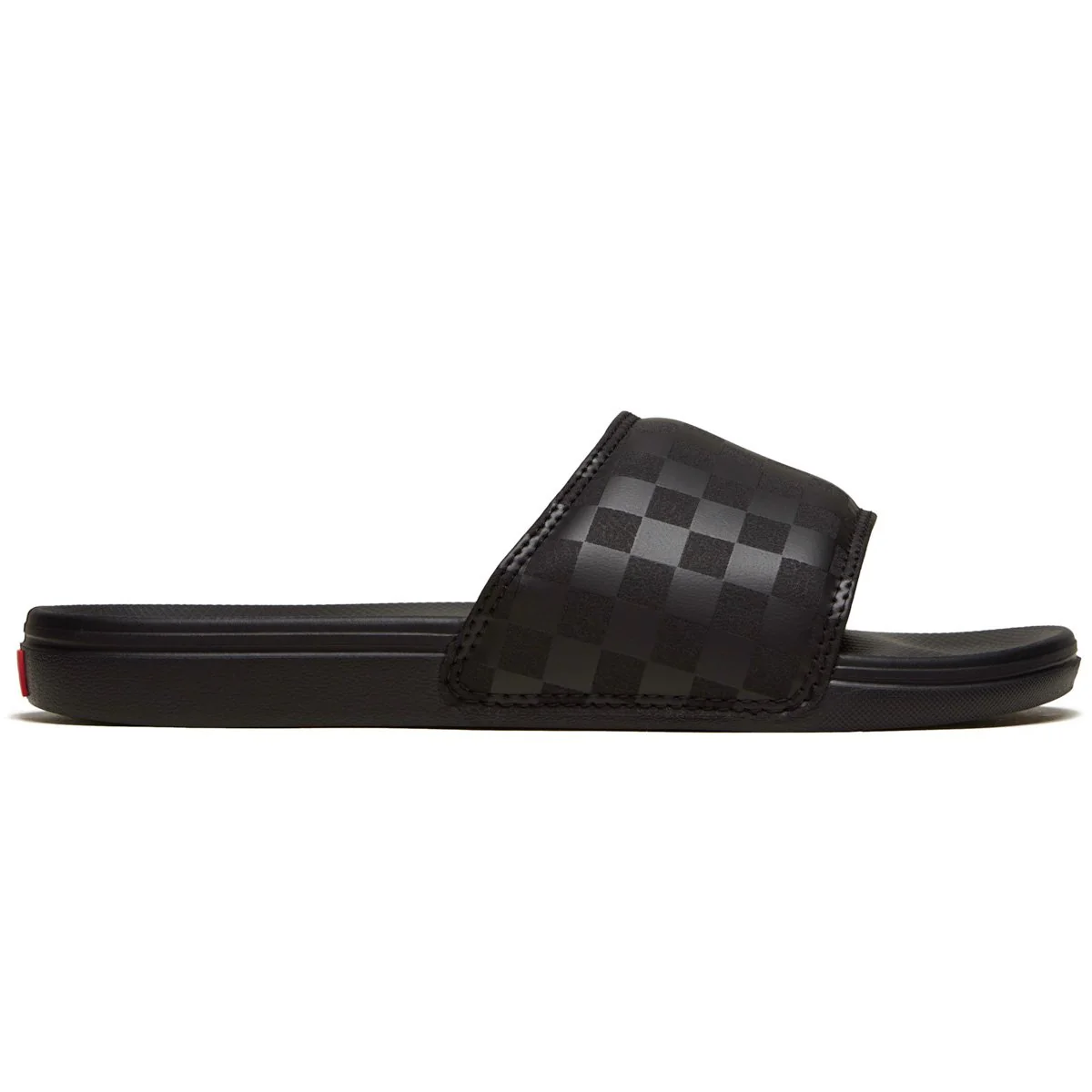 Vans La Costa Slide-On Sandals - Checkerboard/Black/Black