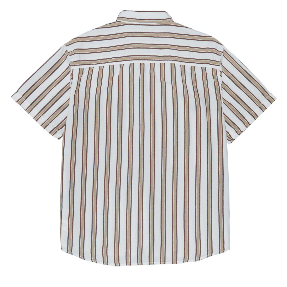 Vans Lawson Stripe Shirt - White/Potting Soil - Image 2