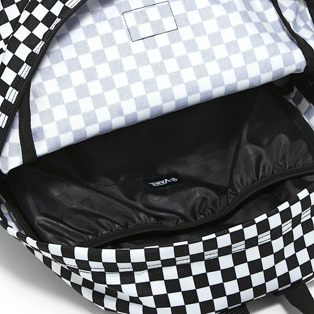 Vans Old Skool Check Backpack - Black/White - Image 4