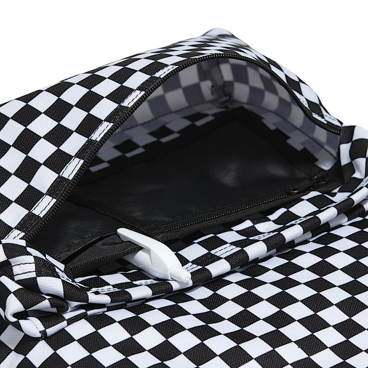 Vans Old Skool Check Backpack - Black/White - Image 5