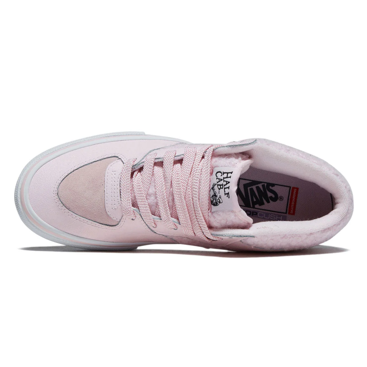 Vans Skate Half Cab Shoes - Pink/White - Image 3