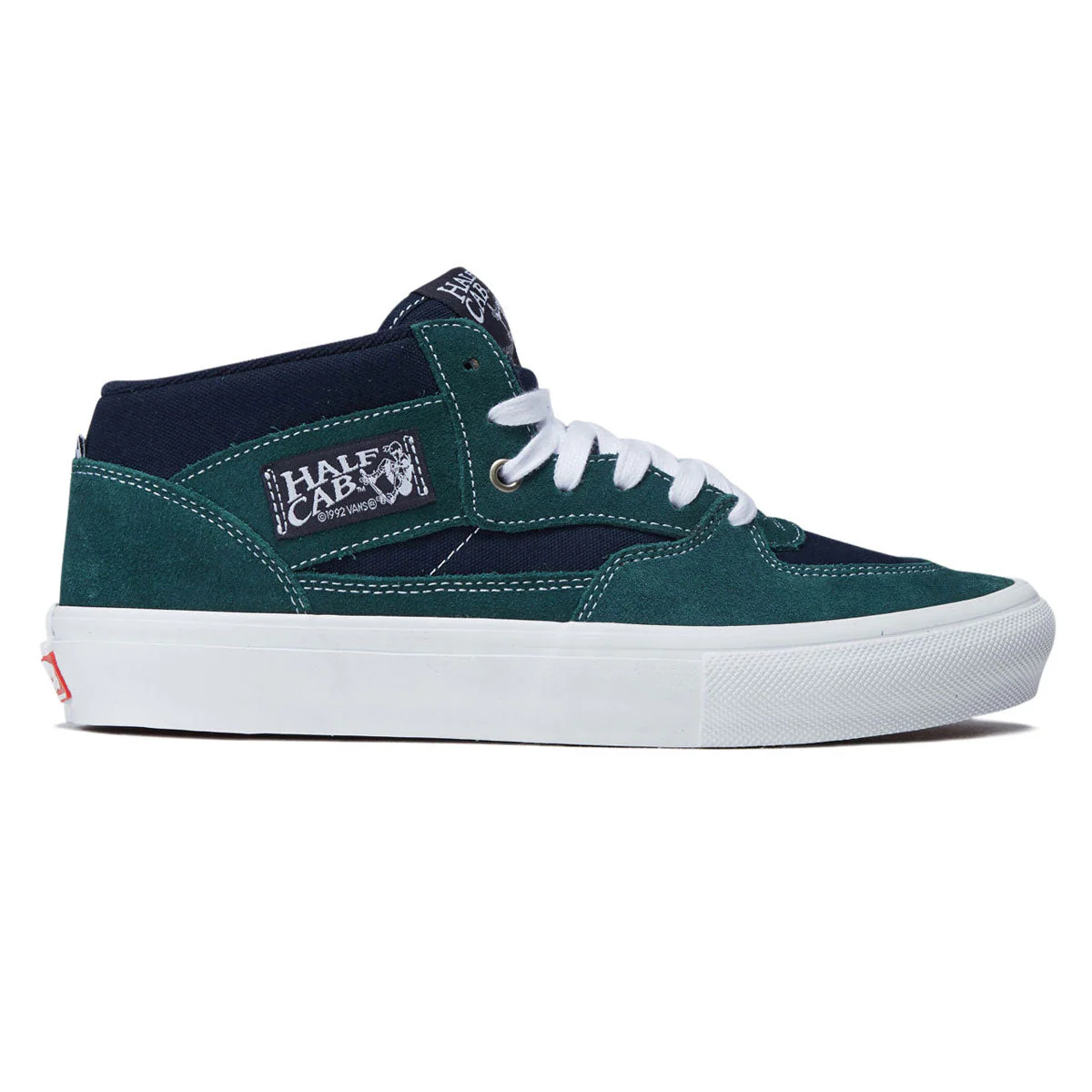 Vans Skate Half Cab Shoes - Tartan Blue/Green