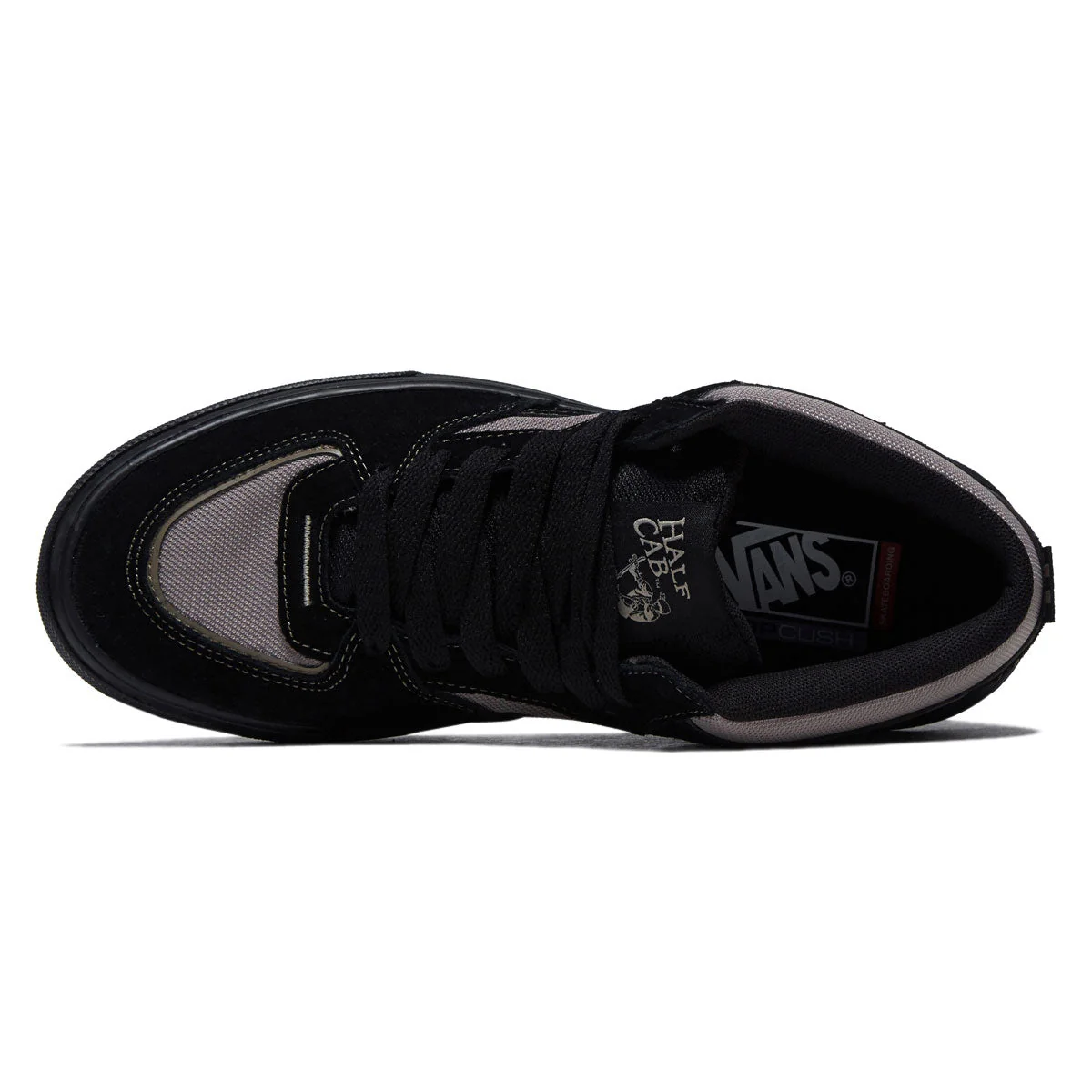 Vans Skate Half Cab Wafflecup Shoes - Black/Peyote - Image 3