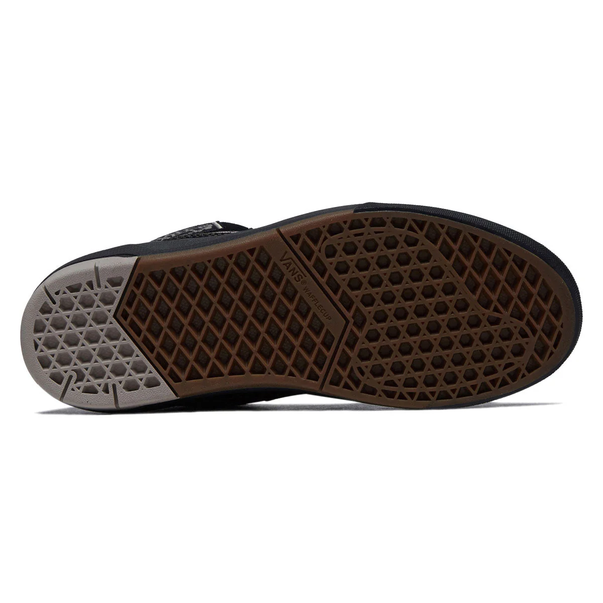 Vans Skate Half Cab Wafflecup Shoes - Black/Peyote - Image 4