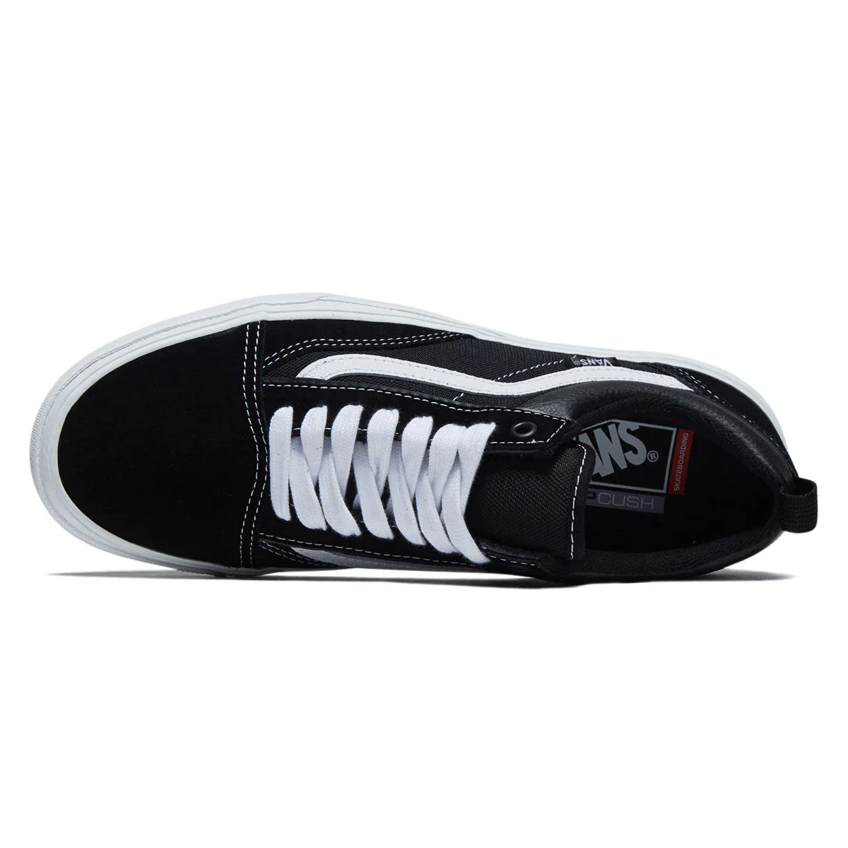 Vans Skate Old Skool Wafflecup Shoes - Black/White - Image 3