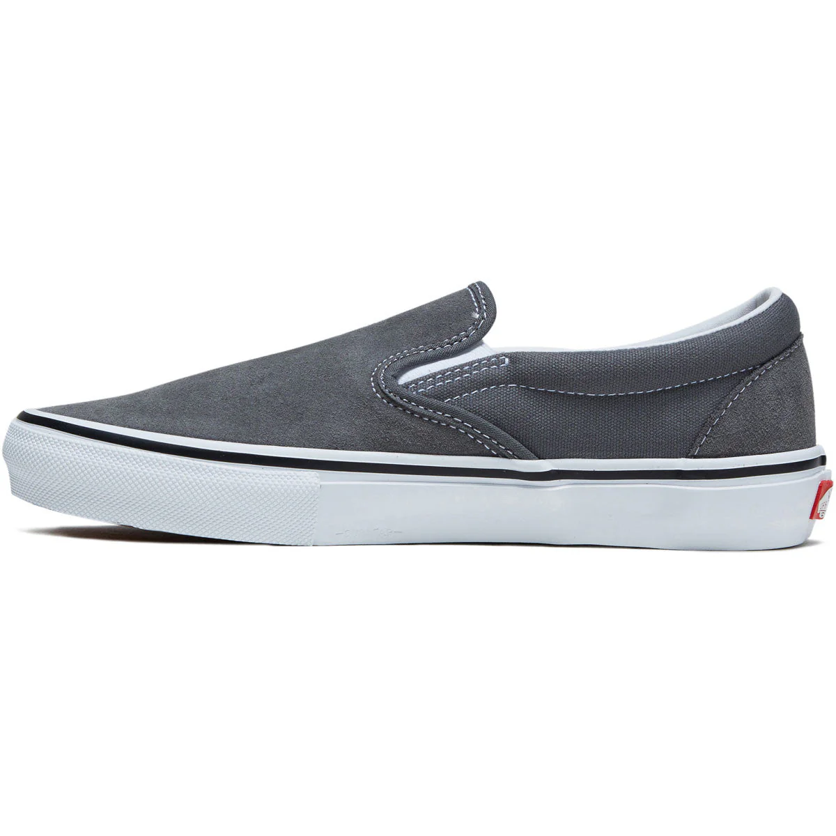 Vans Skate Slip-on Shoes - Pewter/White - Image 2
