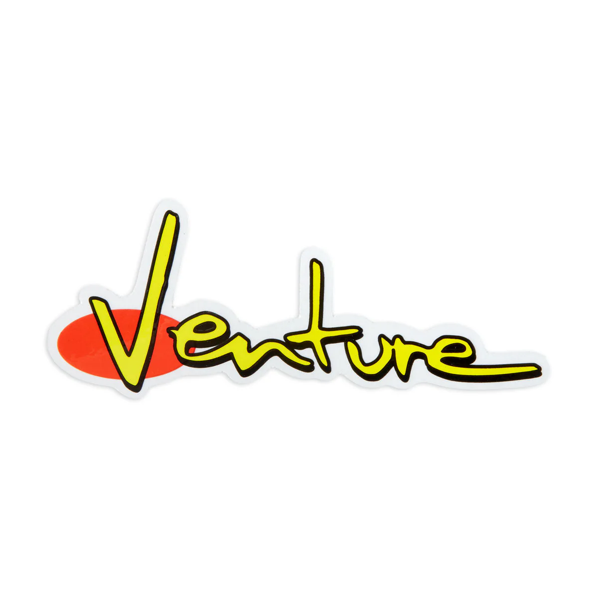 Venture '92 Diecut MD Sticker - Yellow