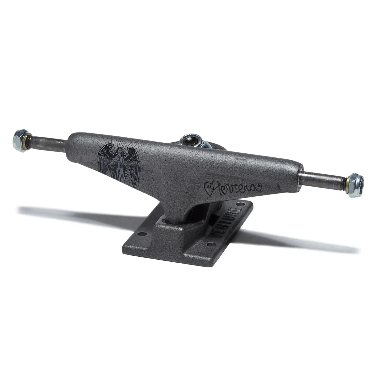 Venture Herrera Pro Editions Skateboard Trucks - Raw/Black - 5.2 Lo