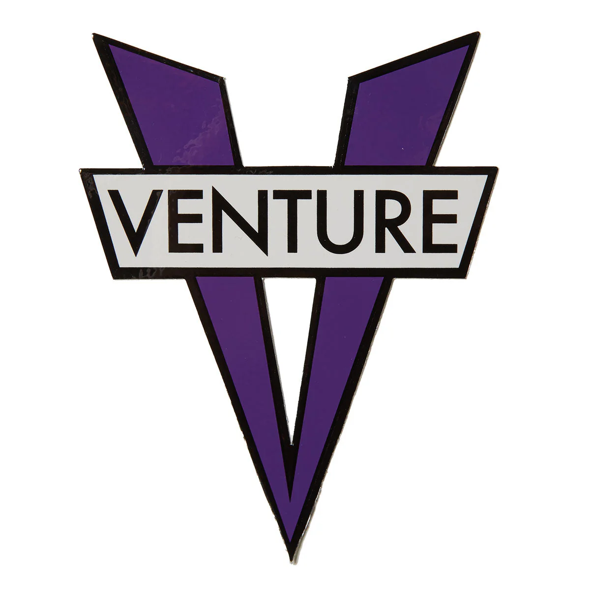 Venture V Die-Cut MD Sticker - Purple