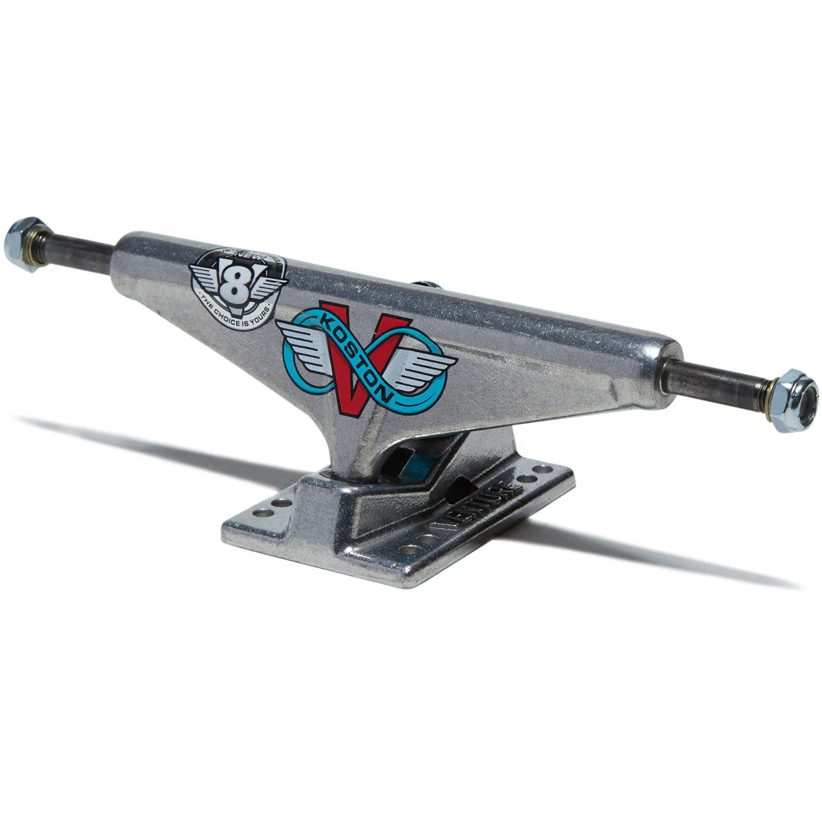 Venture V8 Polished Koston Skateboard Trucks - 5.8