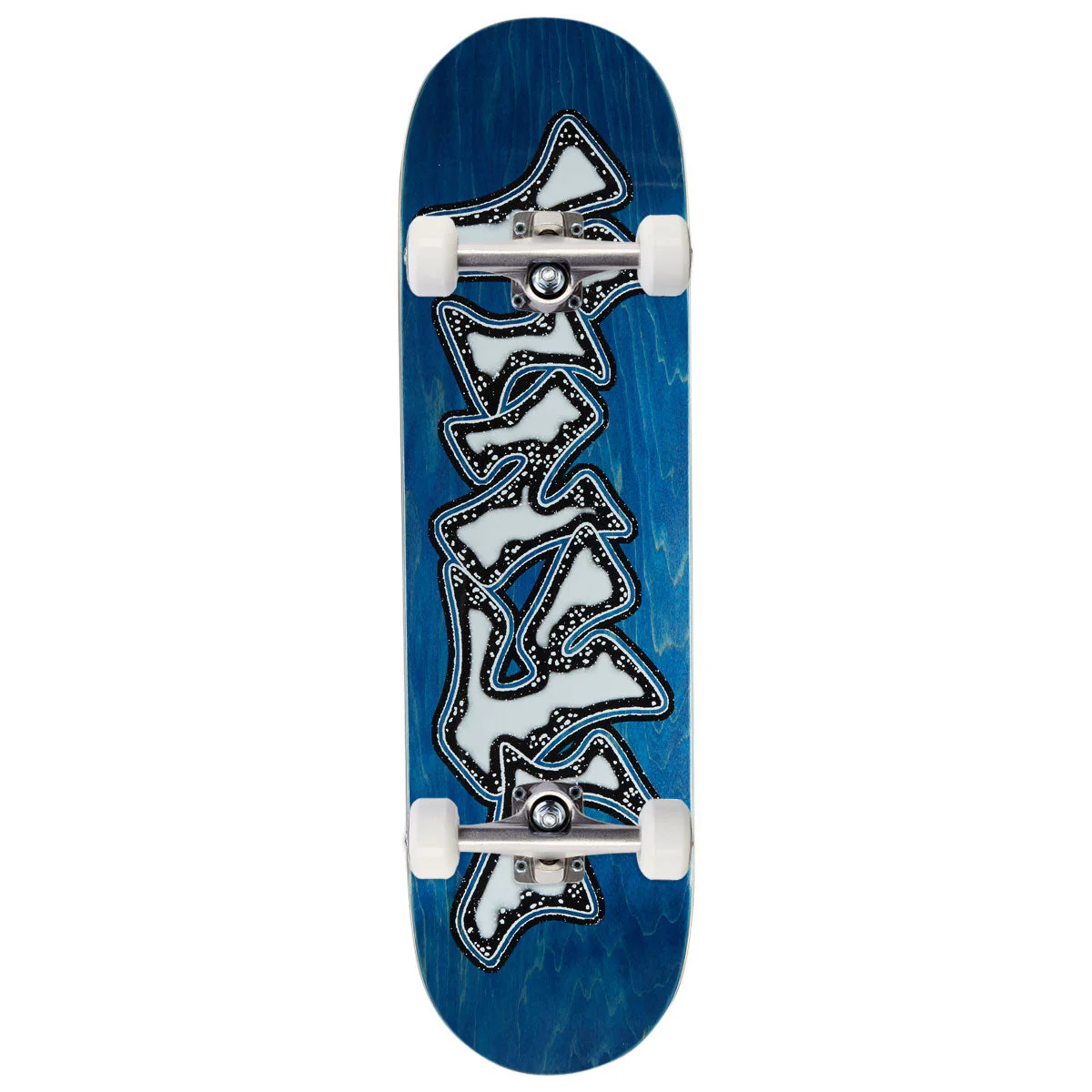 Vinyl Graffiti Logo Skateboard Complete - Assorted Veneers - 8.25"