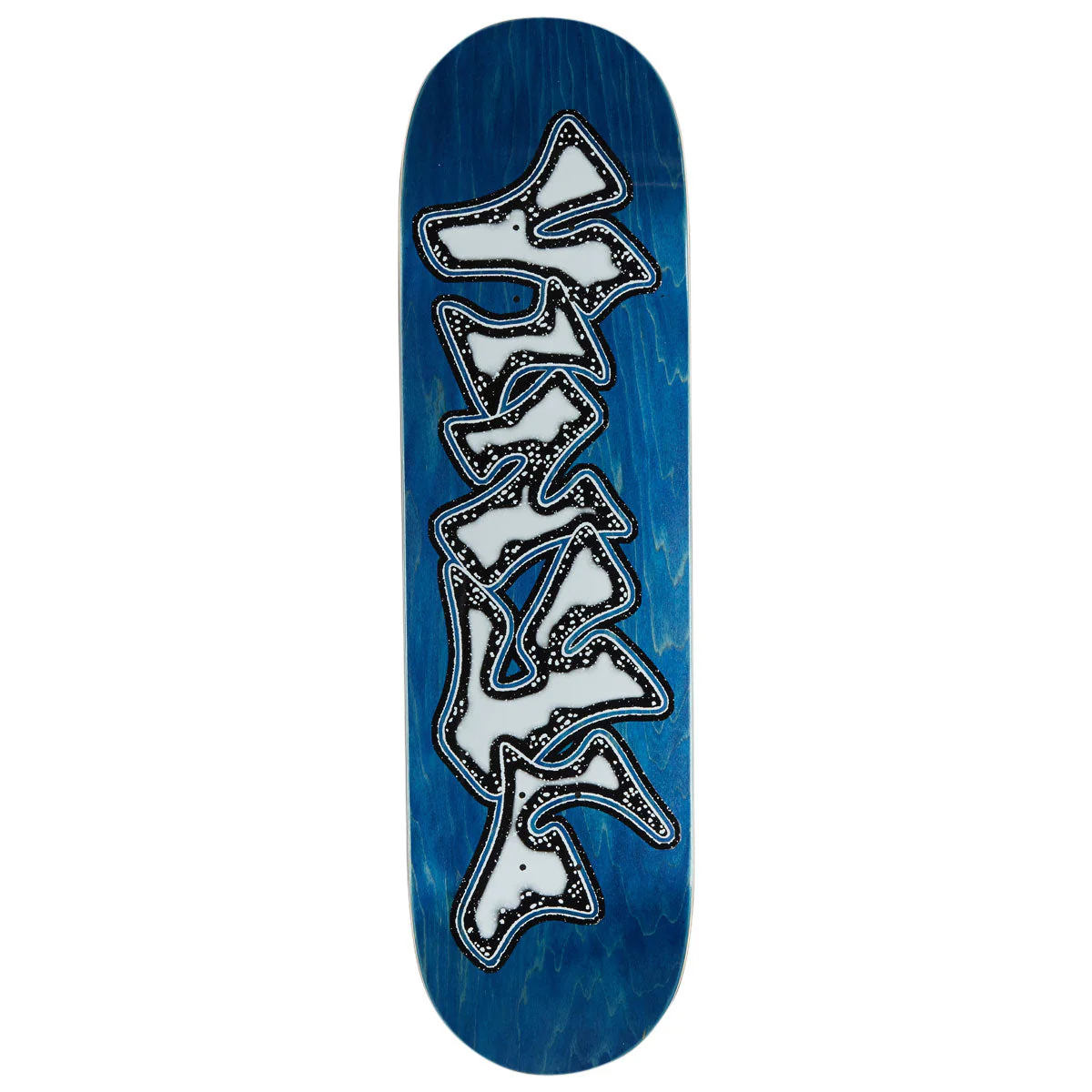 Vinyl Graffiti Logo Skateboard Deck - Assorted Veneers - 8.50"