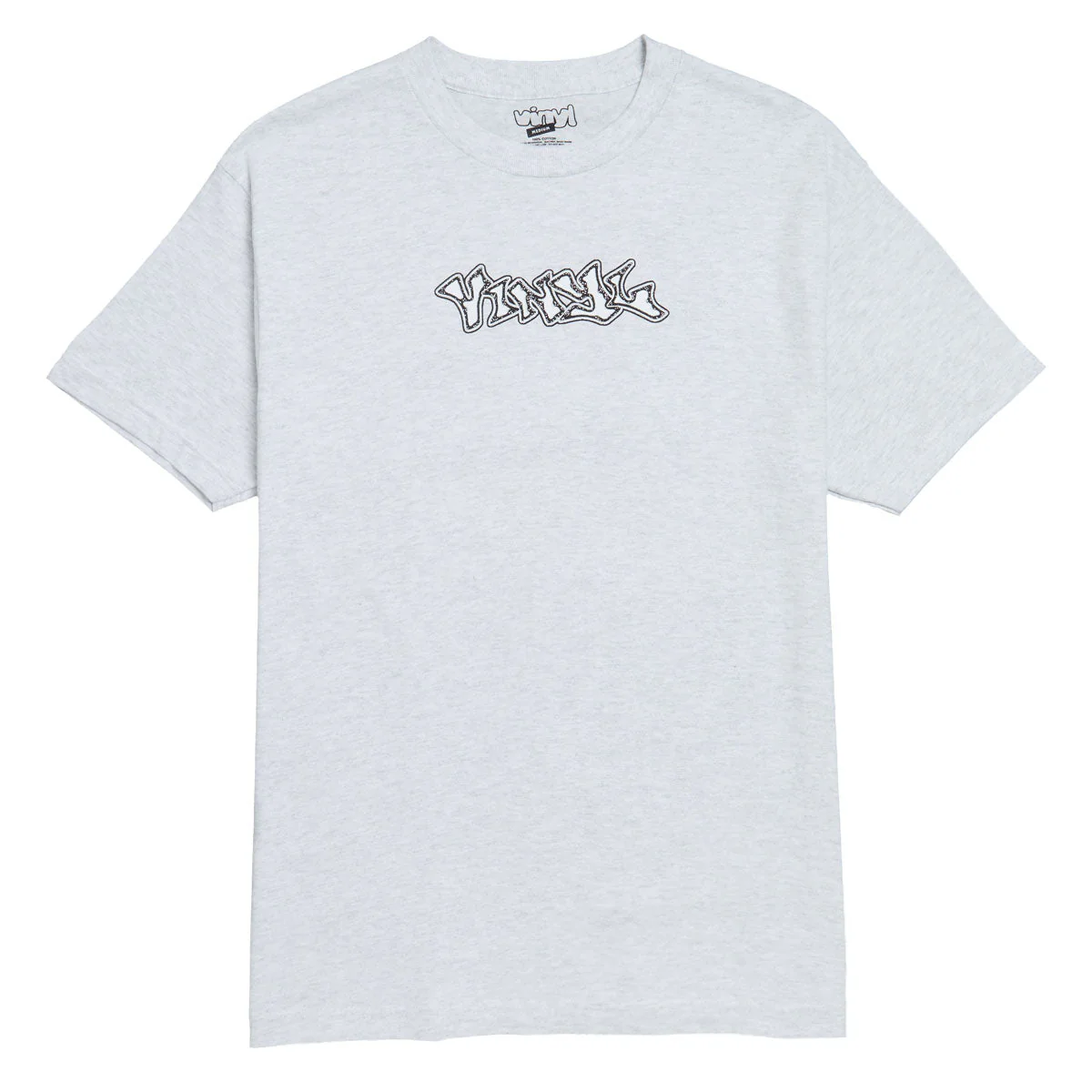 Vinyl Graffiti T-Shirt - Ash