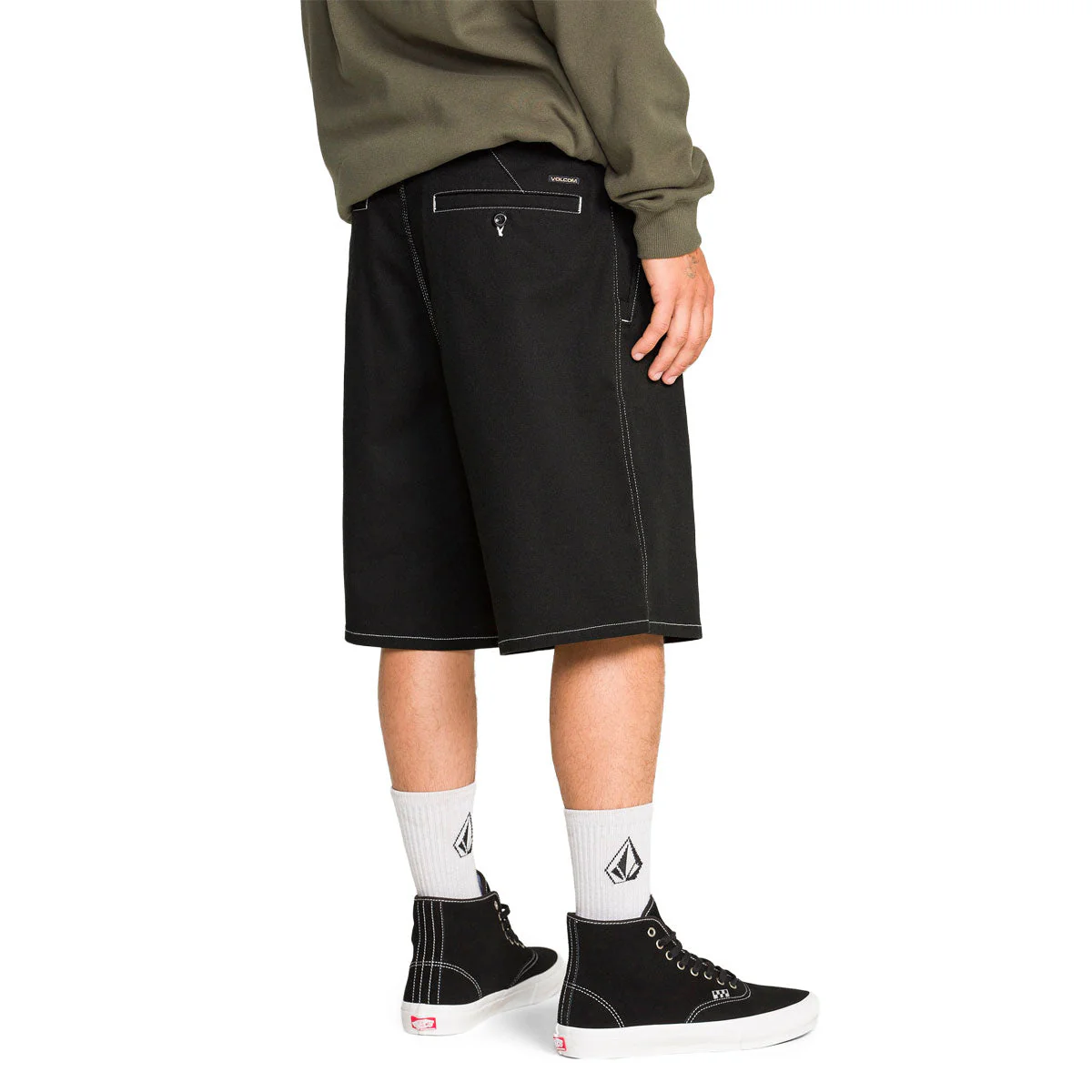 Volcom Billow 22 Shorts - Black - Image 4