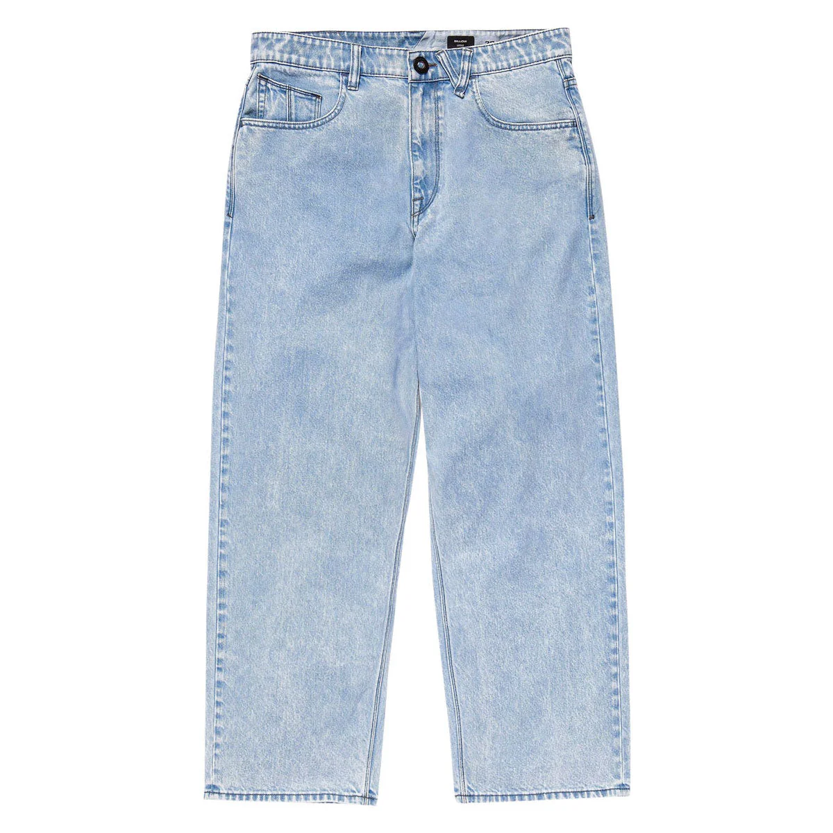 Volcom Billow Denim Jeans - Pale Aqua - Image 3