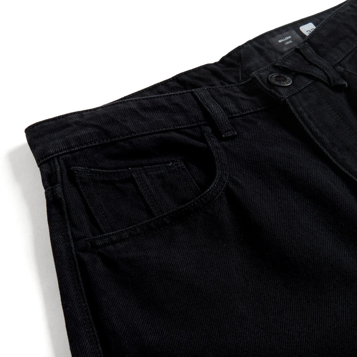 Volcom Billow Denim Jeans - New Black 2025 - Image 3