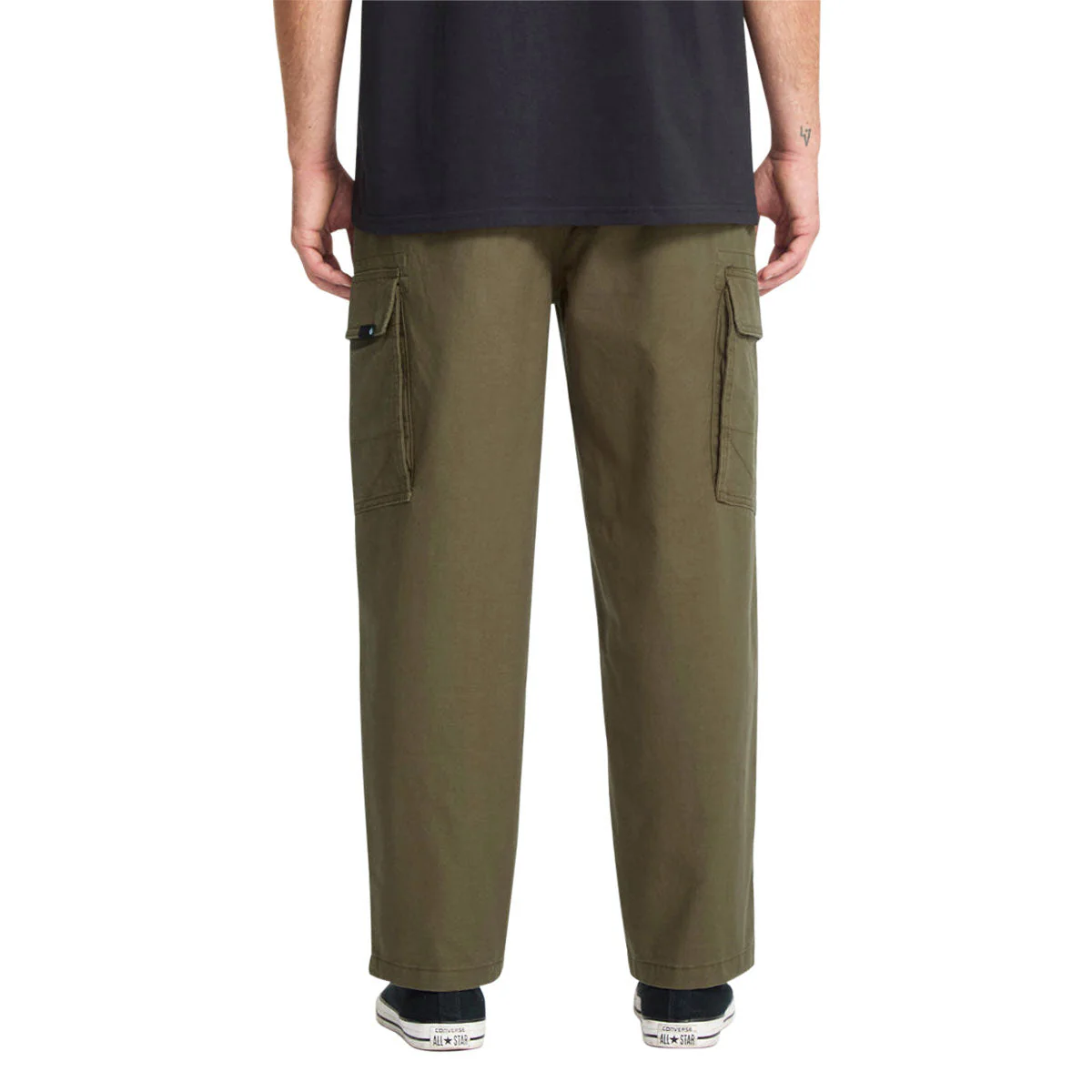 Volcom Billow Tapered Ew Cargo Pants - Sage Leaf - Image 2