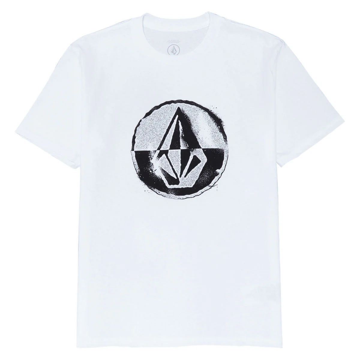 Volcom Circle Split T-Shirt - White