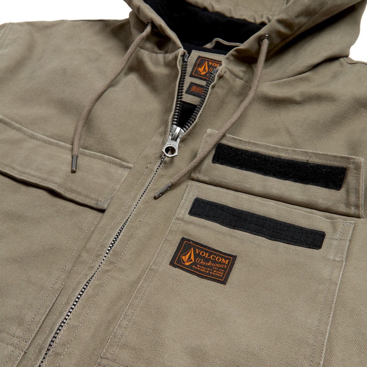 Volcom Freshdust Workwear Jacket - Brindle - Image 4