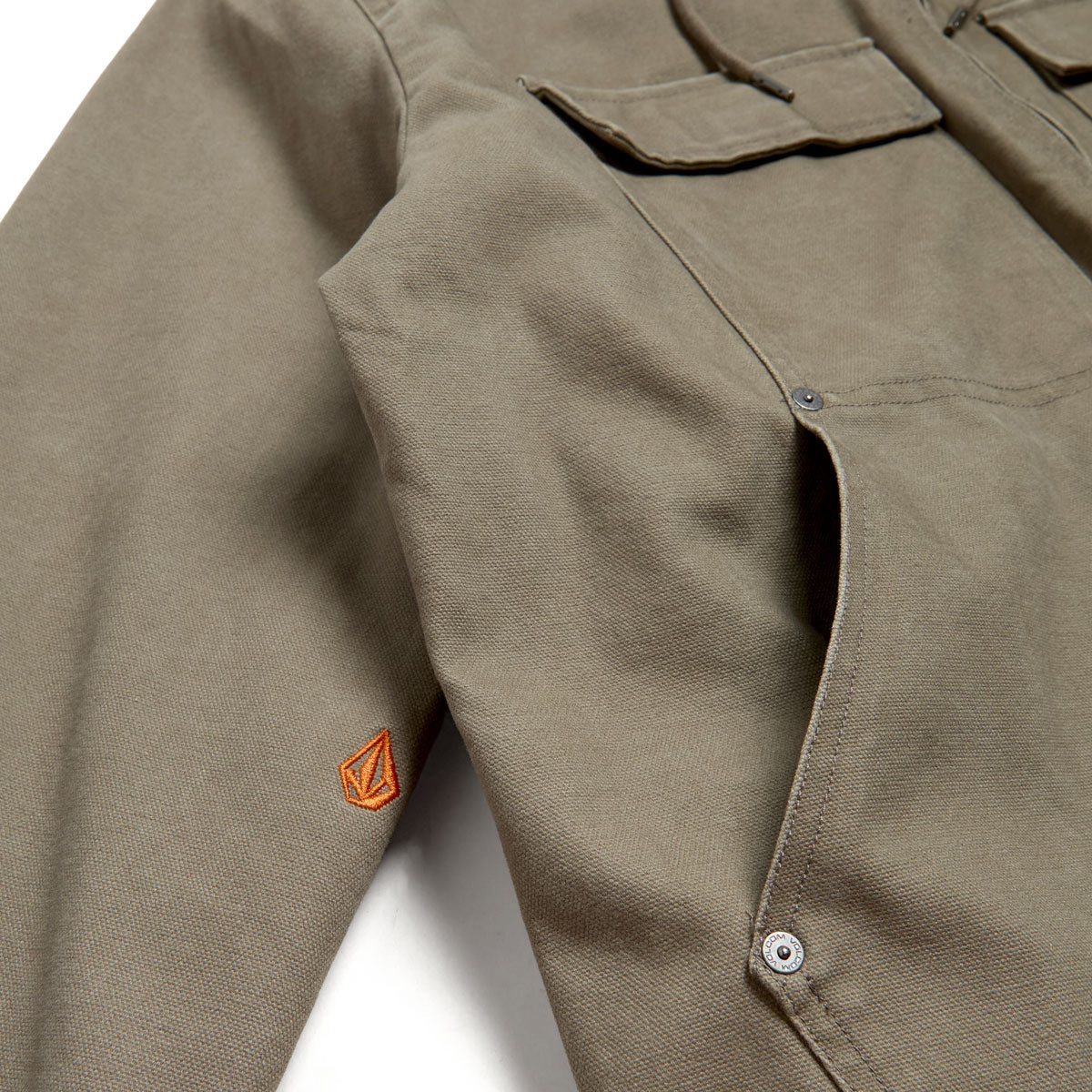 Volcom Freshdust Workwear Jacket - Brindle - Image 5