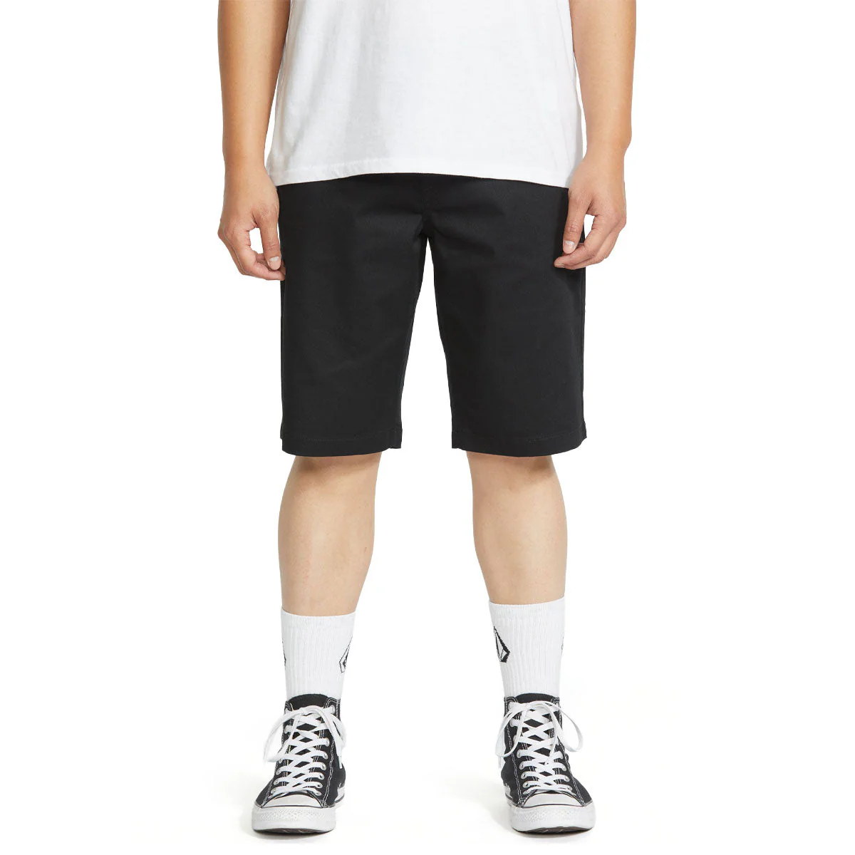 Volcom Frickin Modern Stretch 21 Shorts - Black 2025 - Image 2