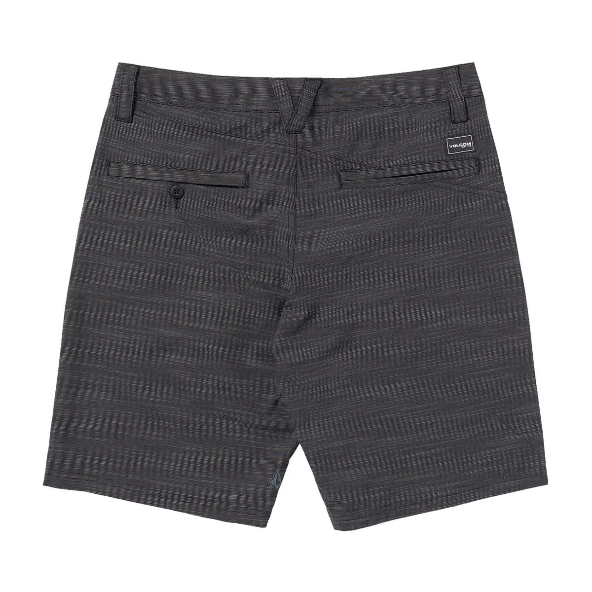 Volcom Slub Frickin Cross Shred Hybrid 20 Shorts - Black - Image 2