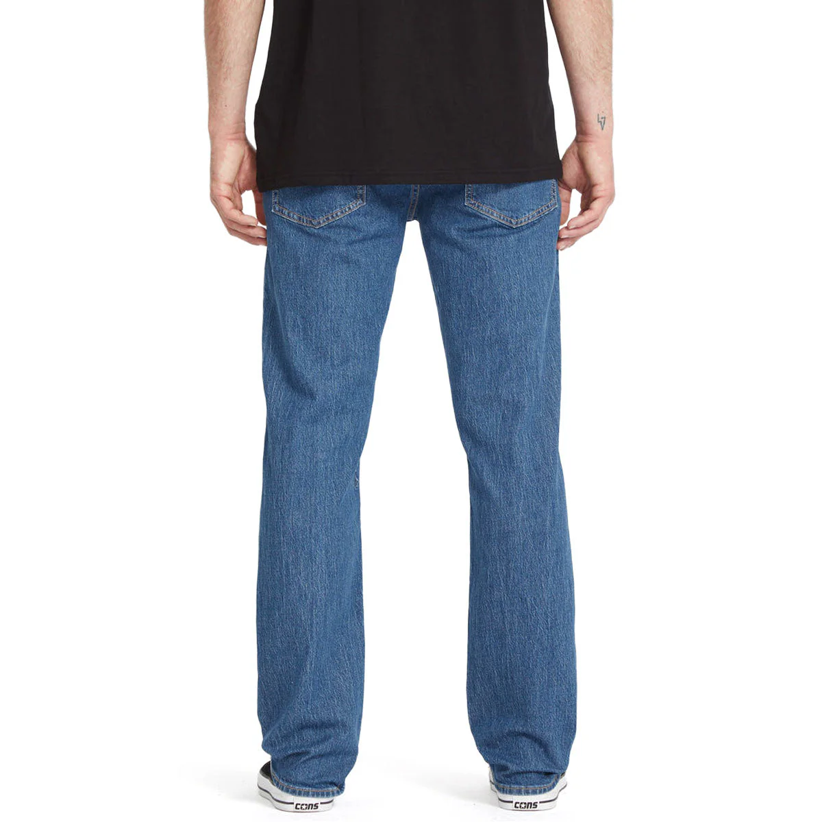Volcom Solver Denim Jeans - Deep River Blues - Image 4