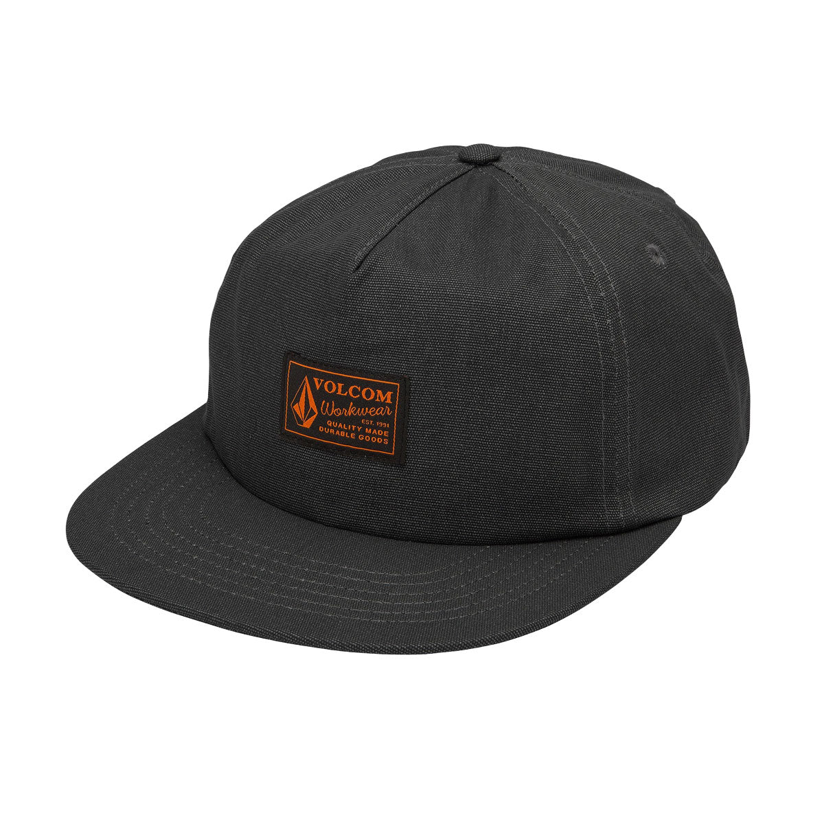 Volcom Workwear Adj Hat - Antique Black