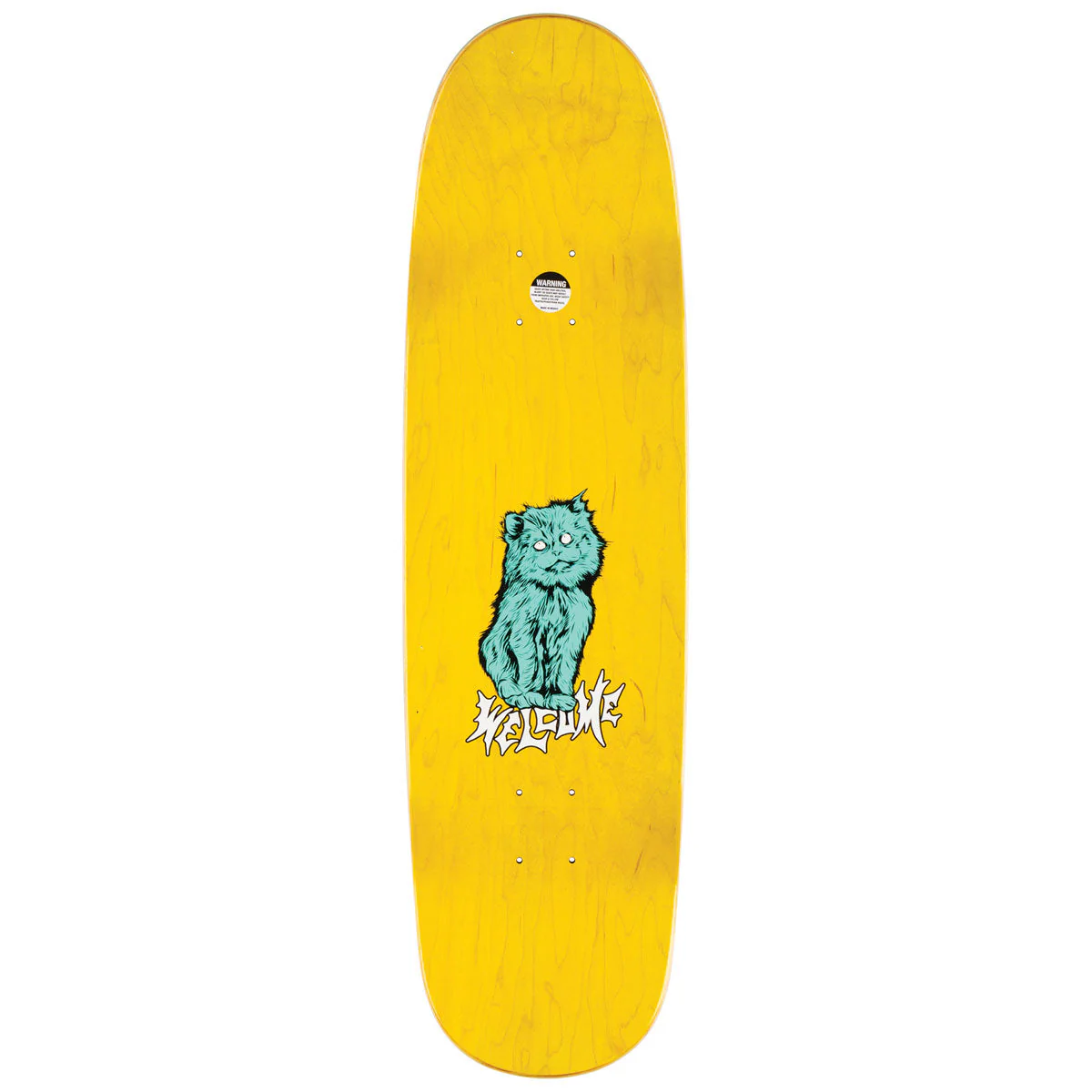 Welcome Fairy Tale Nora Vasconcellos On Sphynx Skateboard Deck - Glitter Prism Foil - 8.80" - Image 2