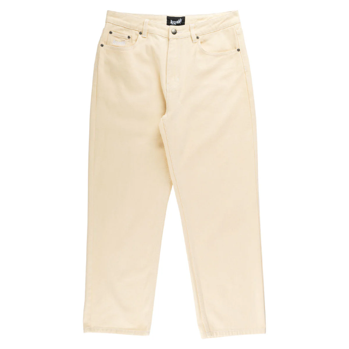 Welcome Immortal Loose Straight Denim Jeans - Natural