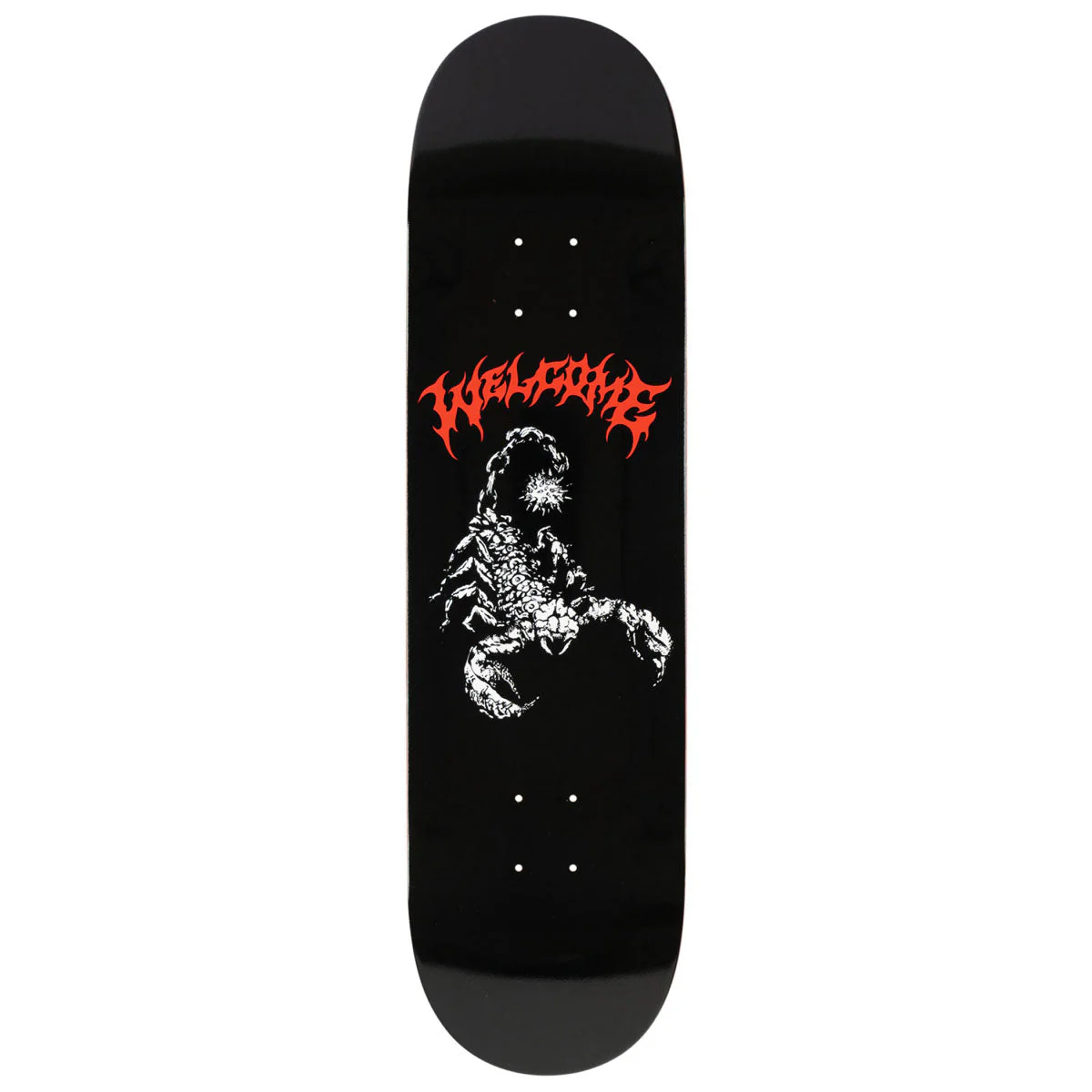 Welcome Mace Skateboard Deck - Black - 8.50"
