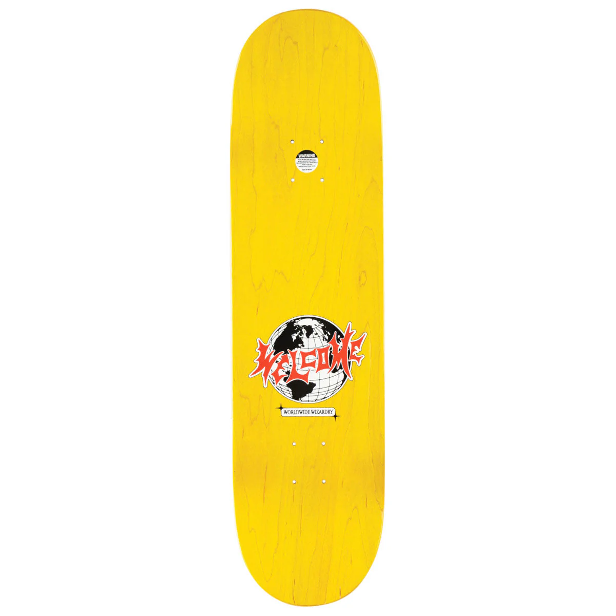 Welcome Mace Skateboard Deck - Black - 8.50" - Image 2