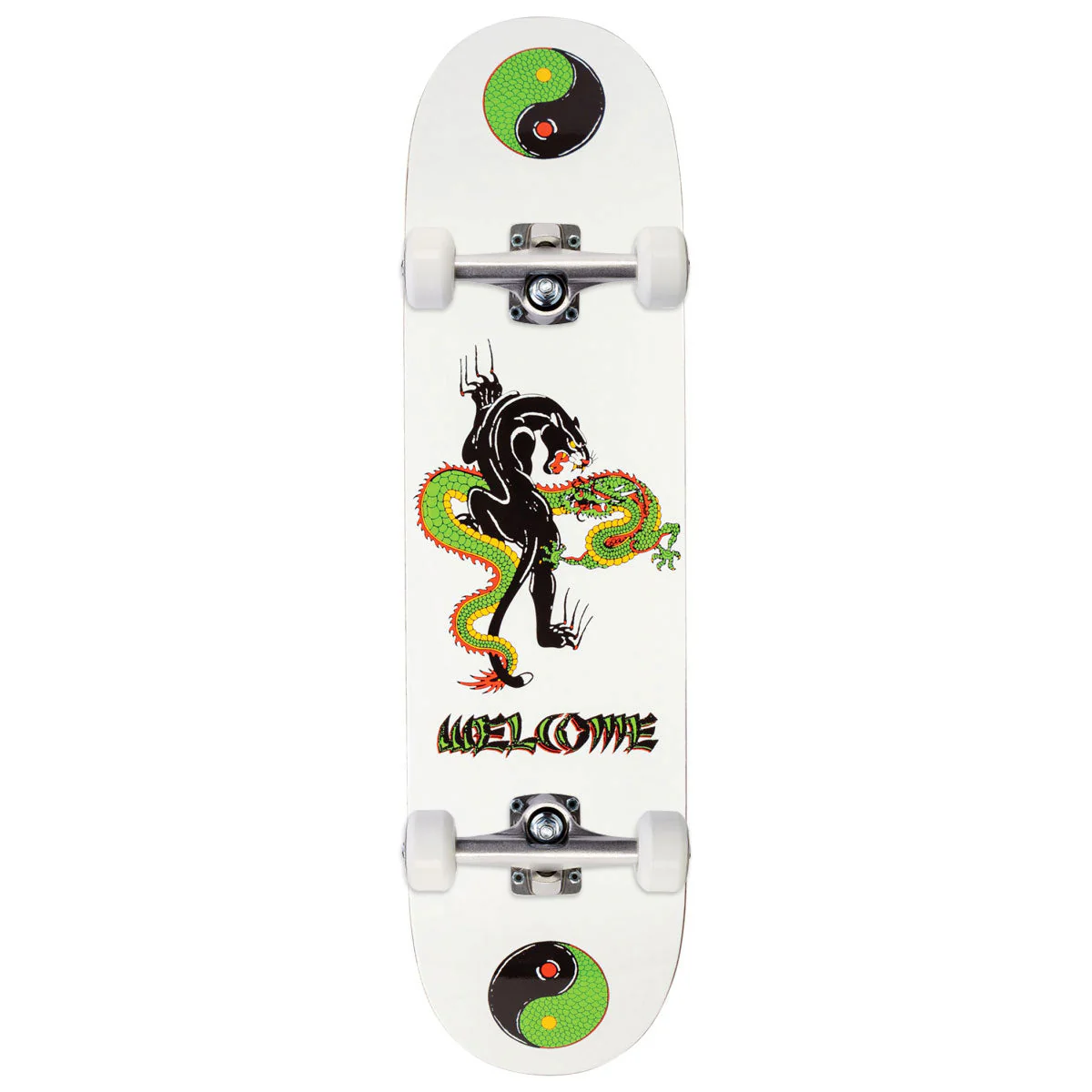 Welcome Opps Skateboard Complete - White - 8.50"