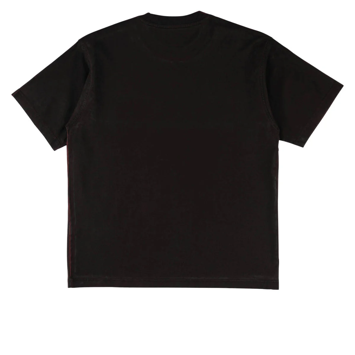 Welcome Weep Overprint T-Shirt - Black/Plum - Image 5