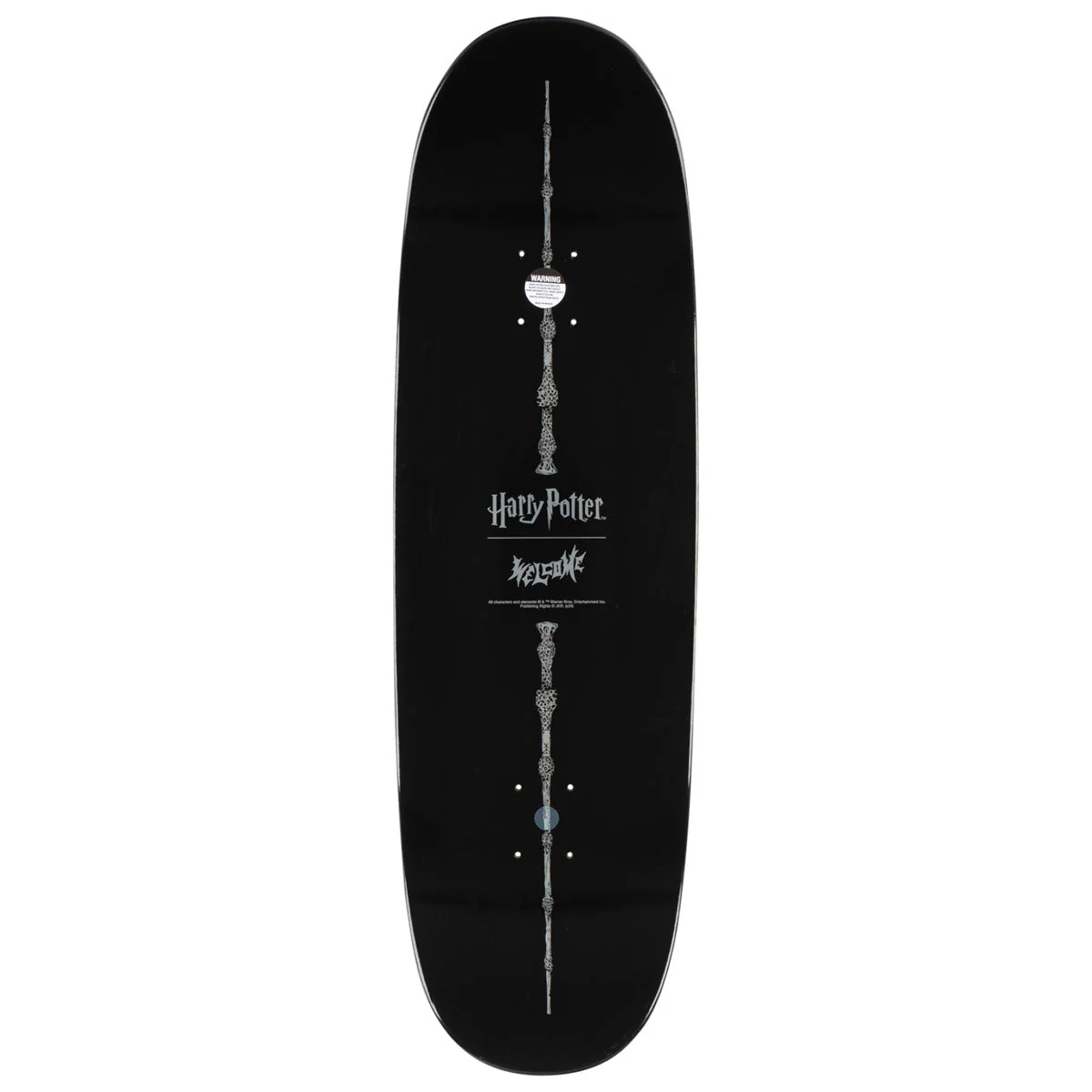 Welcome x Harry Potter Finale On A Boline 2.0 Skateboard Deck - Black Dip - 9.50" - Image 2