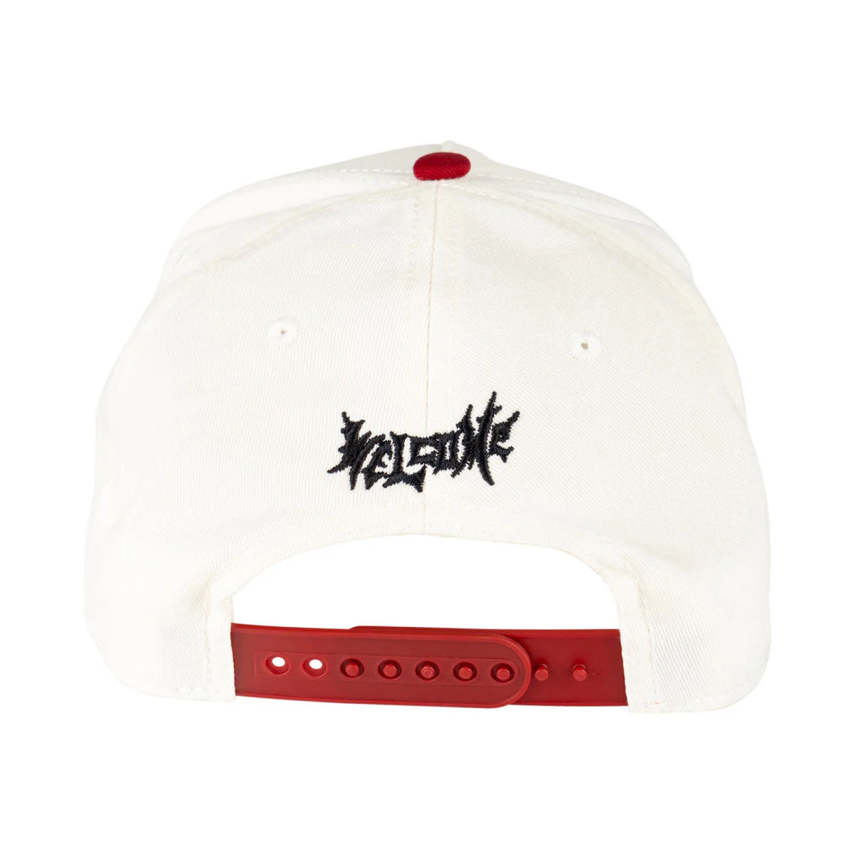 Welcome x Slipknot Nonagram Camo Hat - White/Red - Image 2