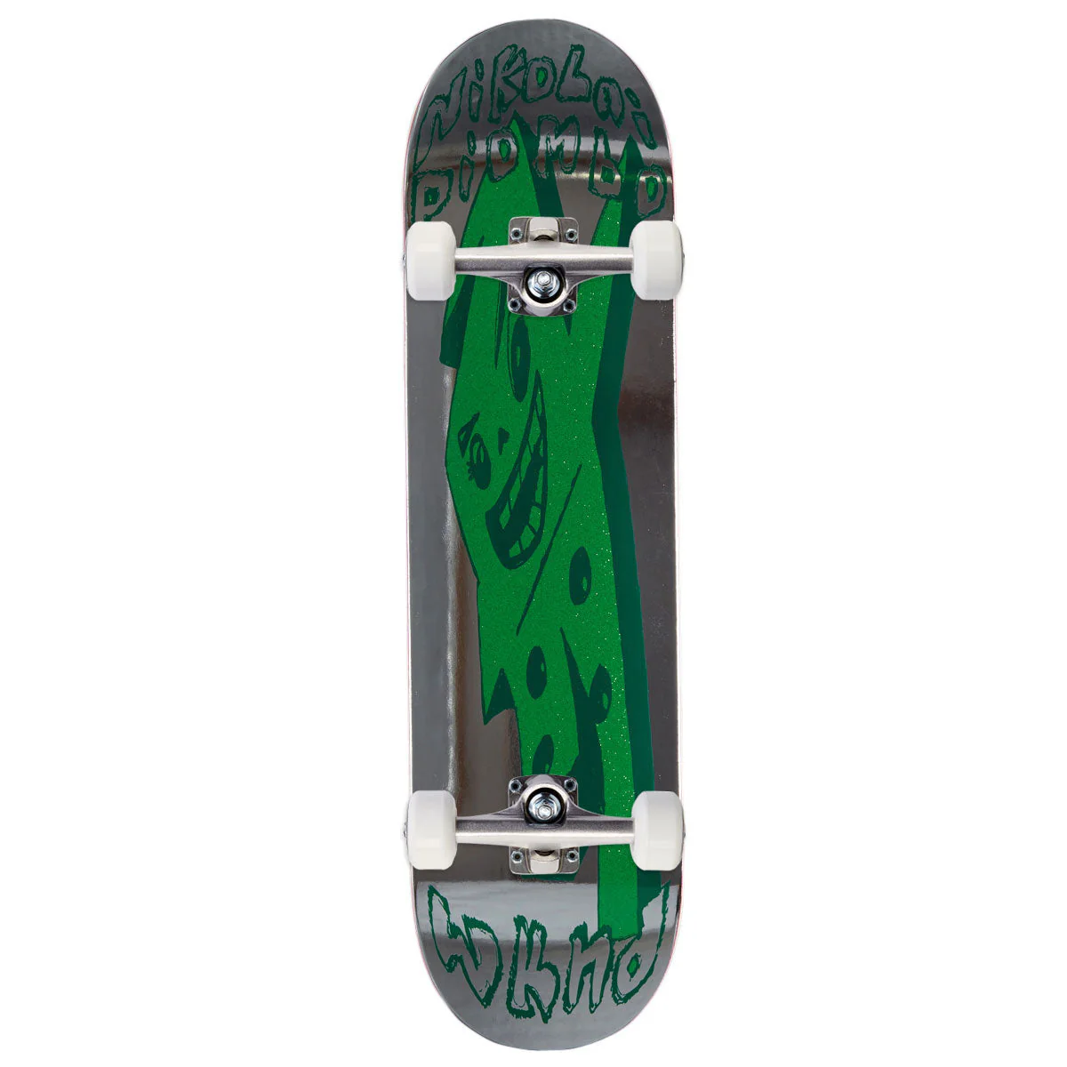 WKND Domino Nikolai Piombo MC Skateboard Complete - Silver - 8.25"