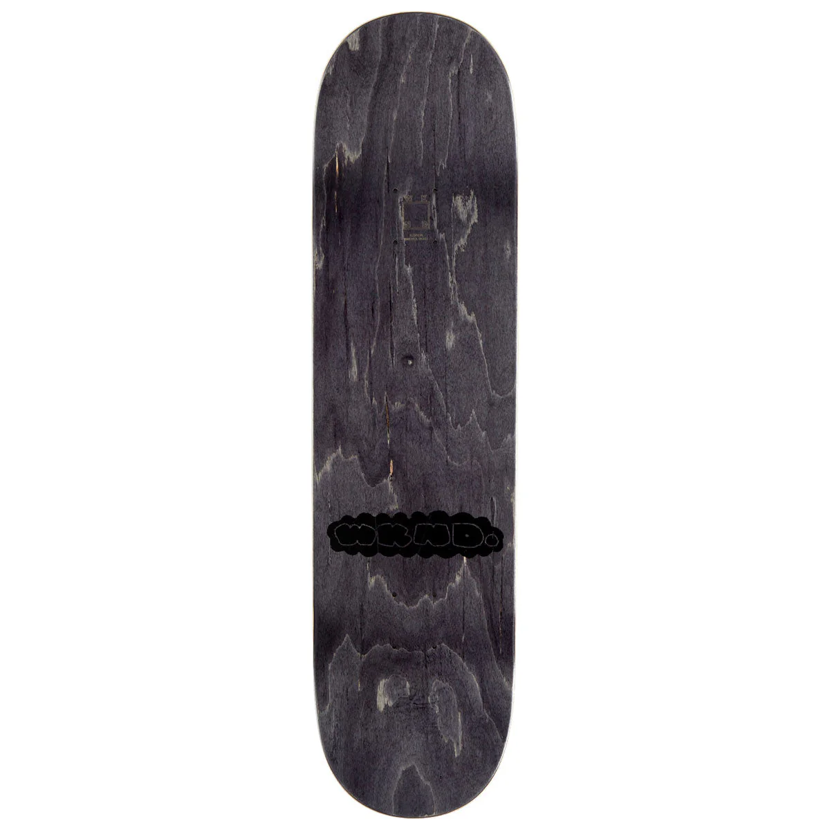 WKND Dusted Team SN Skateboard Deck - Black - 8.375" - Image 2