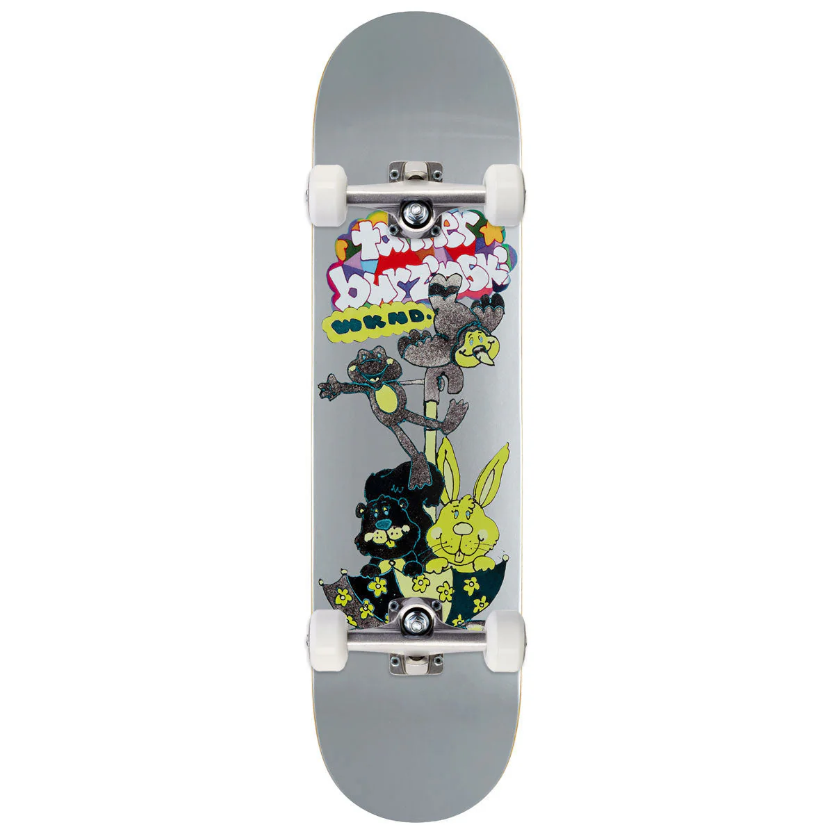 WKND Fairweather Tanner Burzinski MC Skateboard Complete - Silver - 8.50"