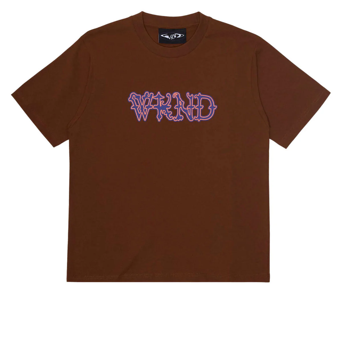 WKND Huldra Script T-Shirt - Brown