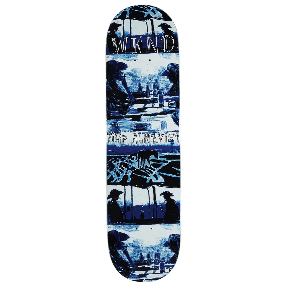WKND Jubb Filip Almqvist PS Skateboard Deck - Blue - 8.25"