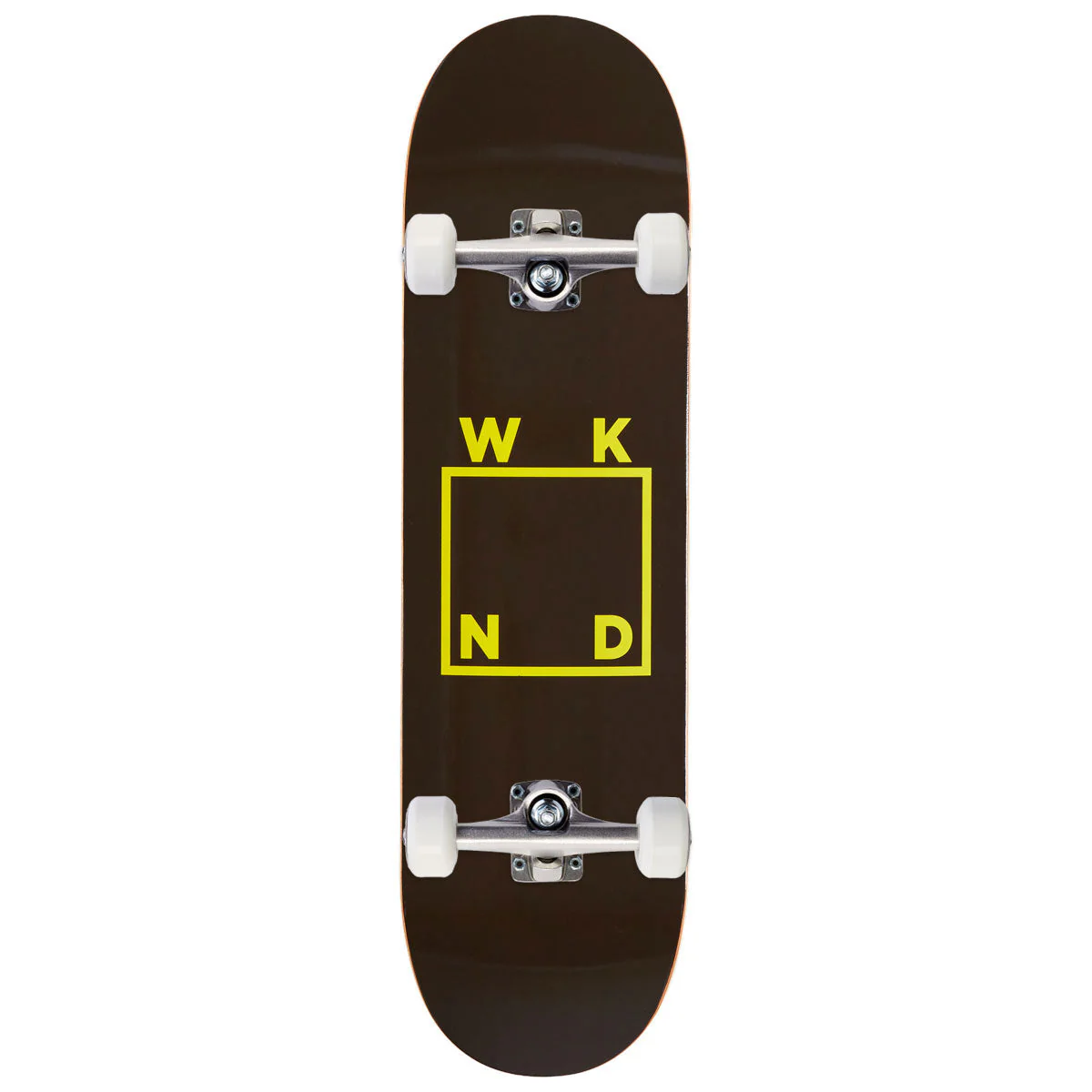 WKND Logo MC Skateboard Complete - Brown/Yellow - 8.50"