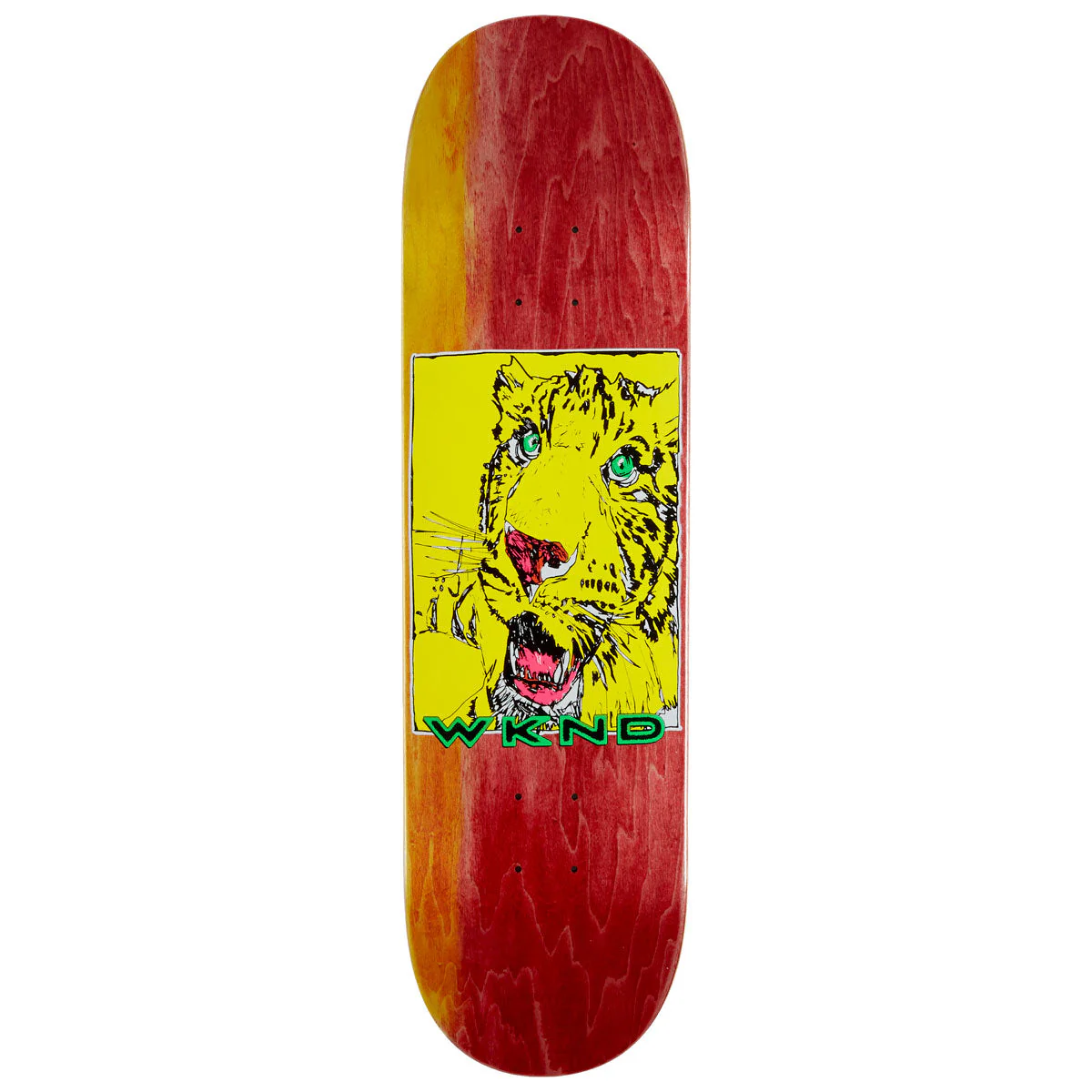 WKND Tiger Team PS Skateboard Deck - Tie Dye - 8.375"