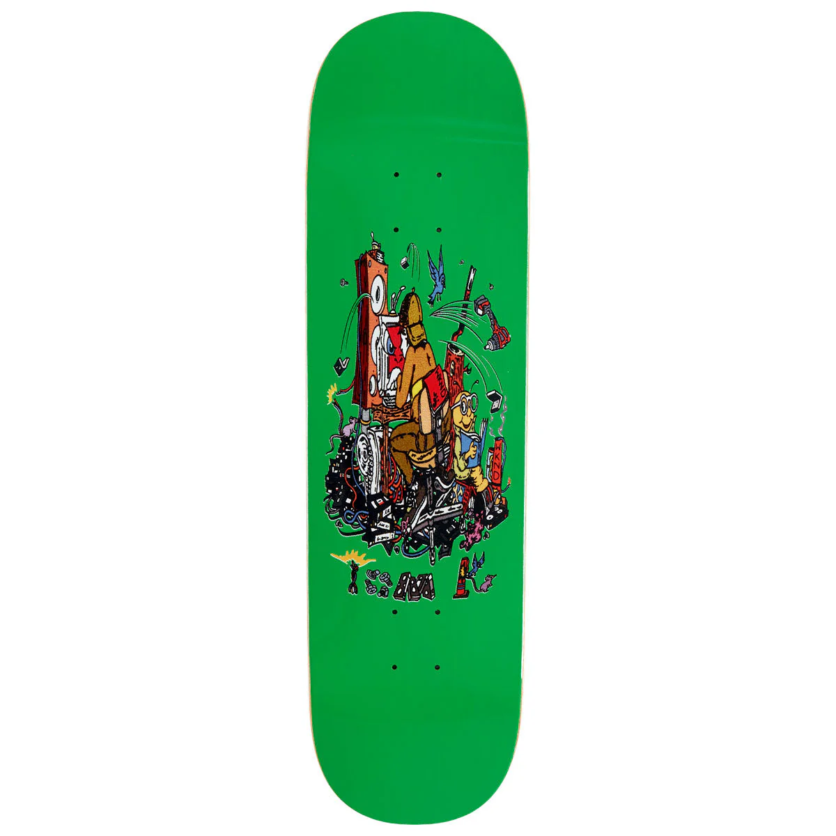 WKND Tinker Tom Karangelov SN Skateboard Deck - Green - 8.60"