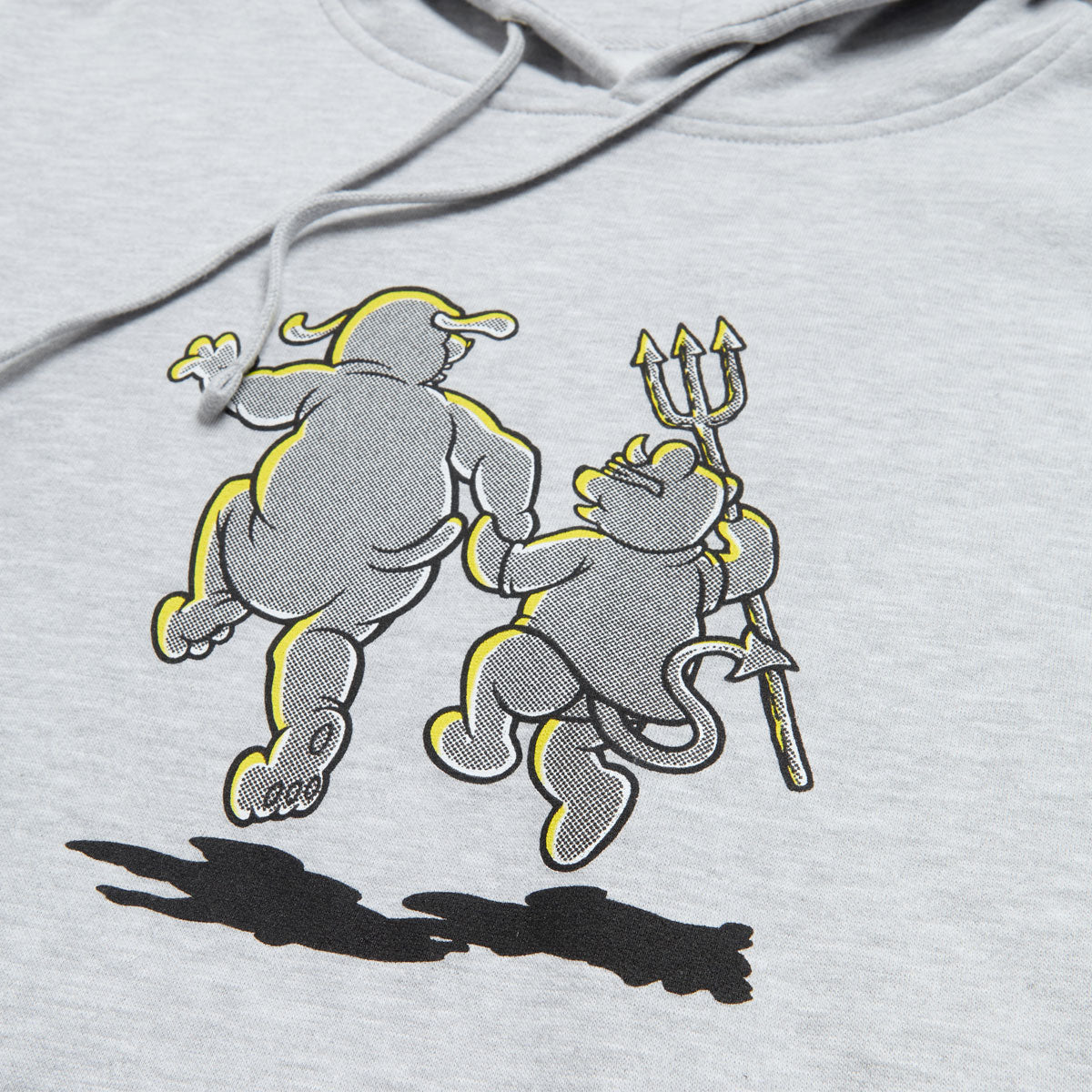 World Industries Friends Hoodie - Grey Heather - Image 2